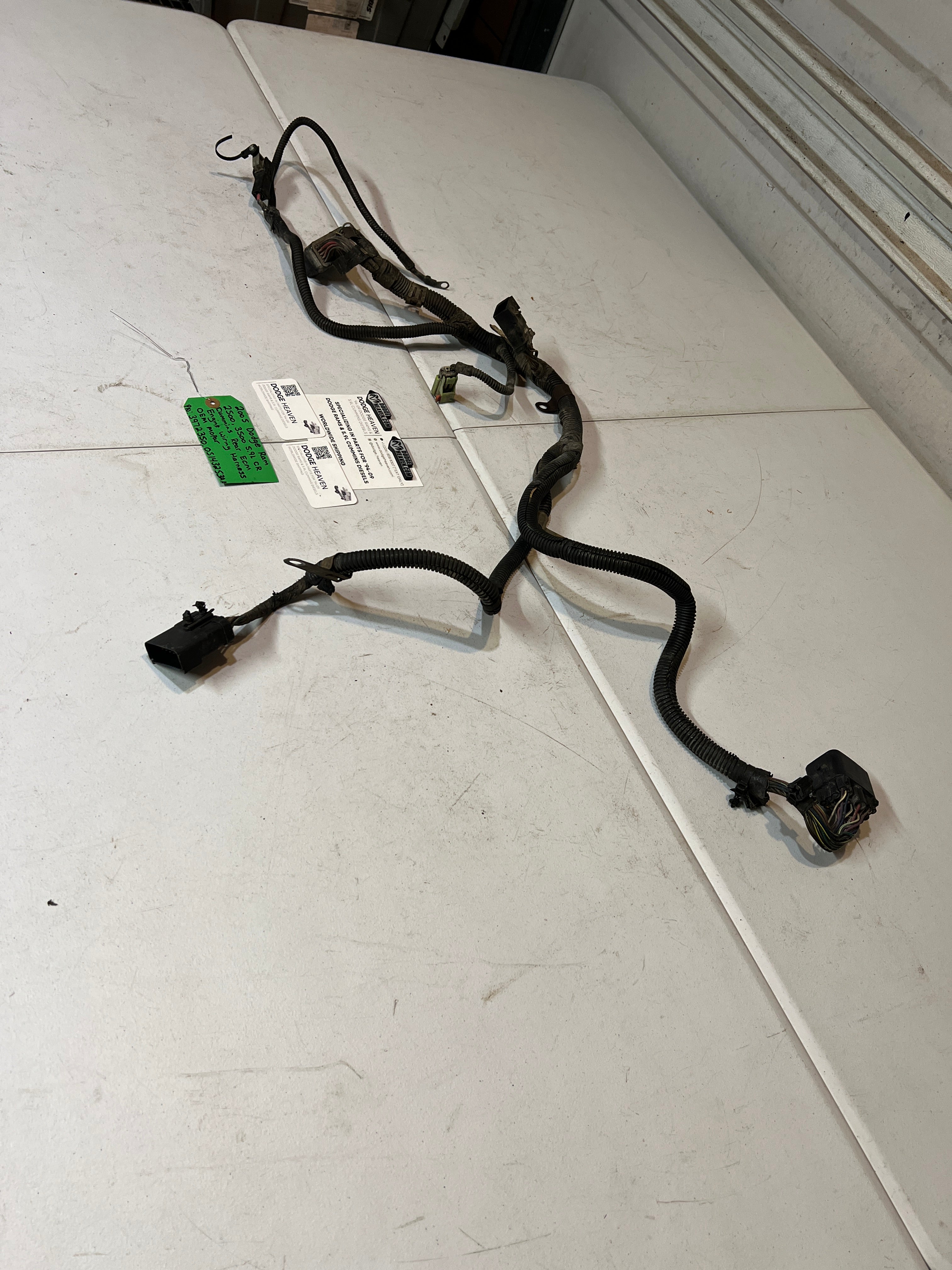 2005-2005 Dodge Ram 5.9L Cummins Rear ECm Engine Wiring Harness