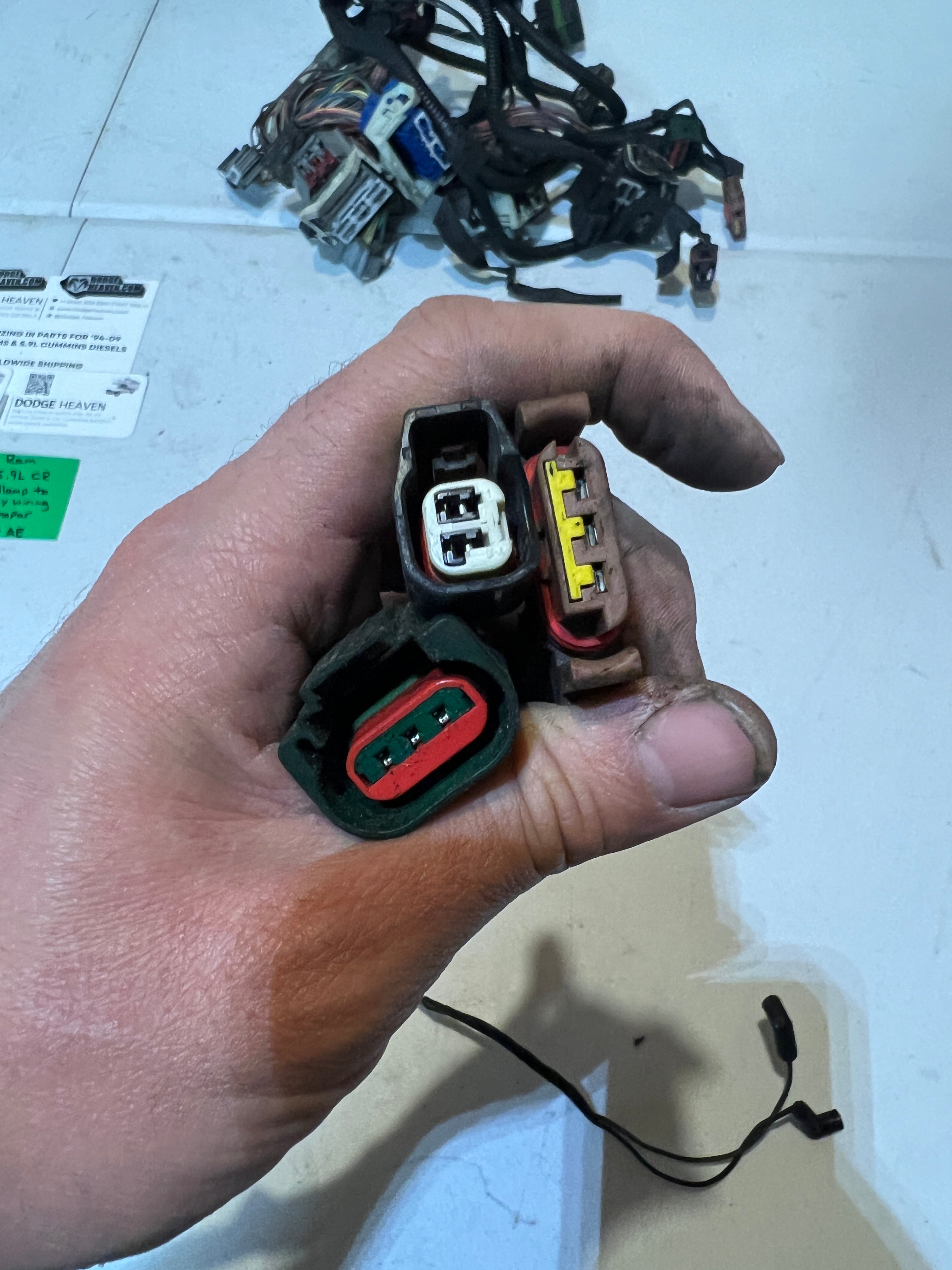 2006-2006 Dodge Ram 2500 3500 5.9L Cummins Engine Bay Wiring Harness