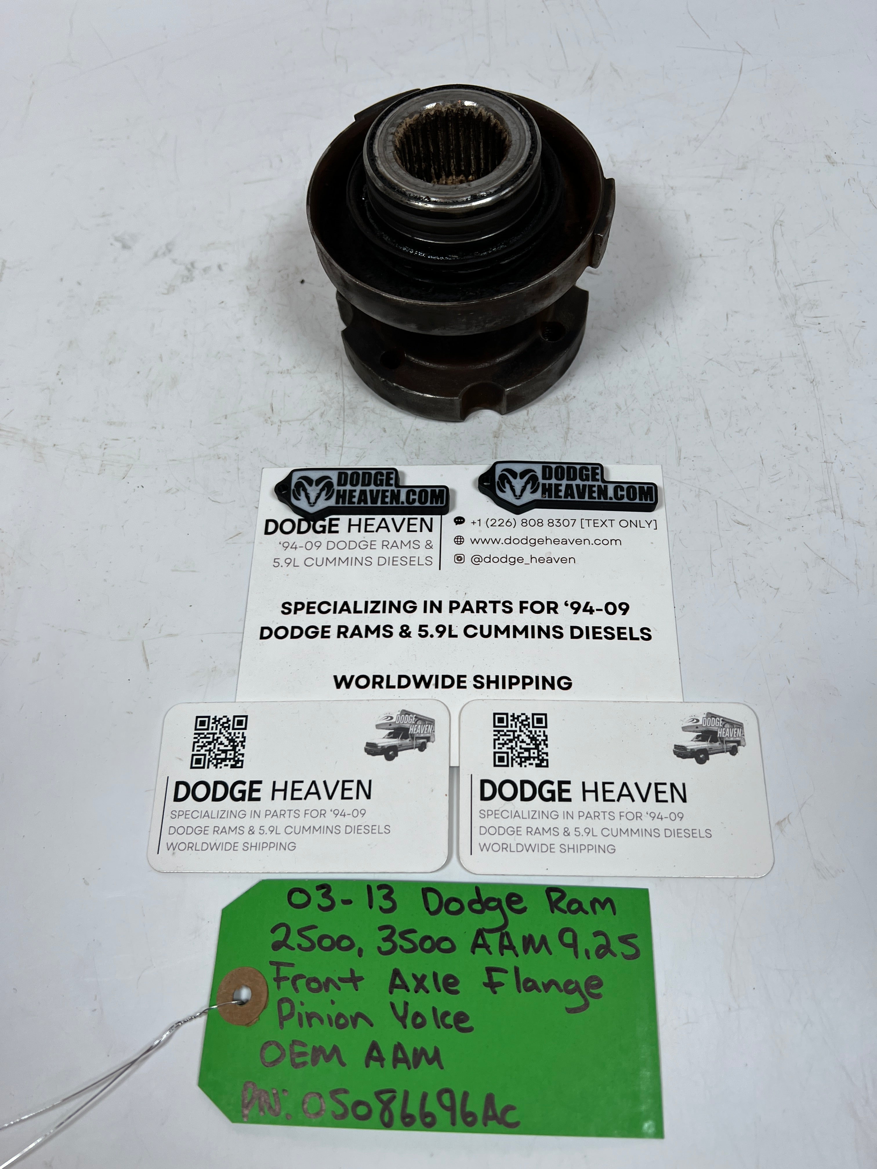 2003-2013 Dodge Ram AAM 9.25 Front Axle Flange Pinion Yoke