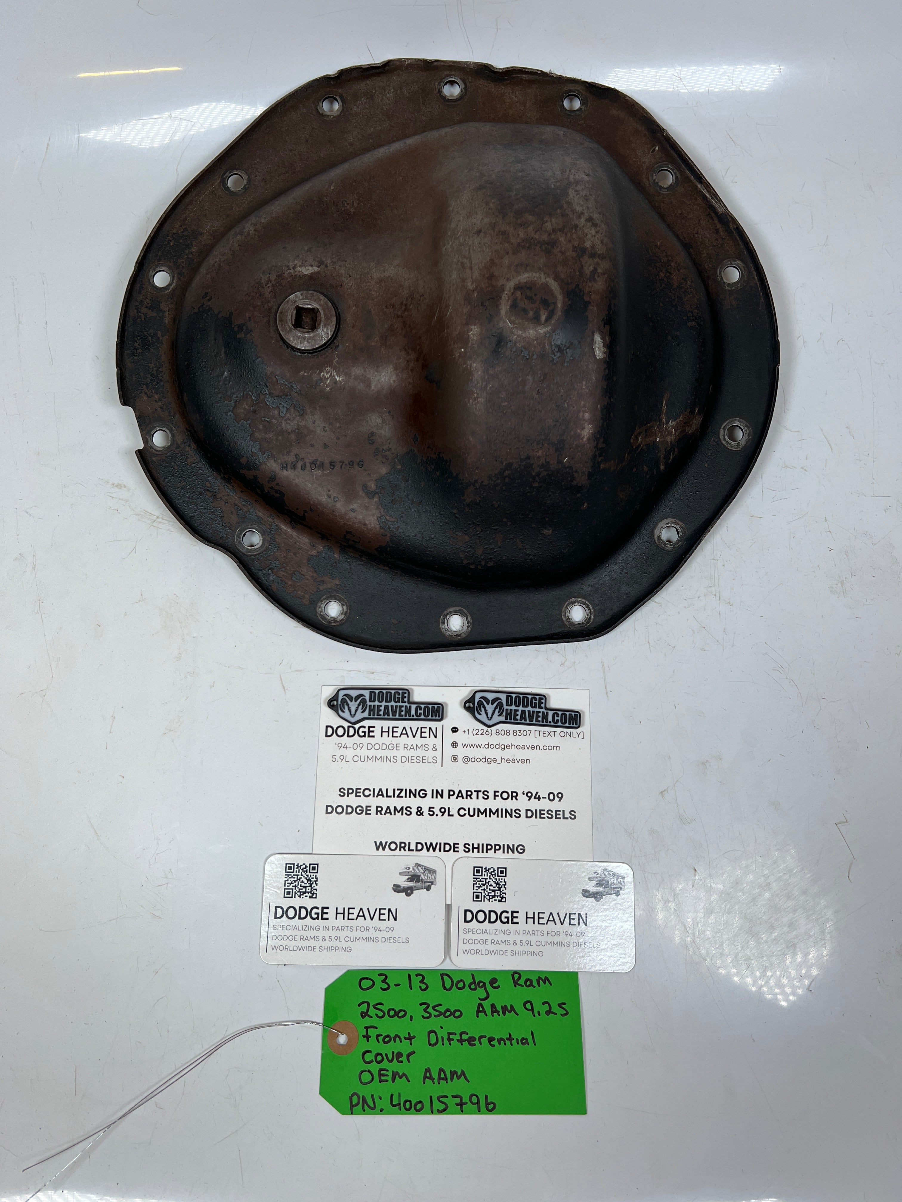2003-2013 Dodge Ram 2500 3500 AAM 9.25 Front Differential Cover