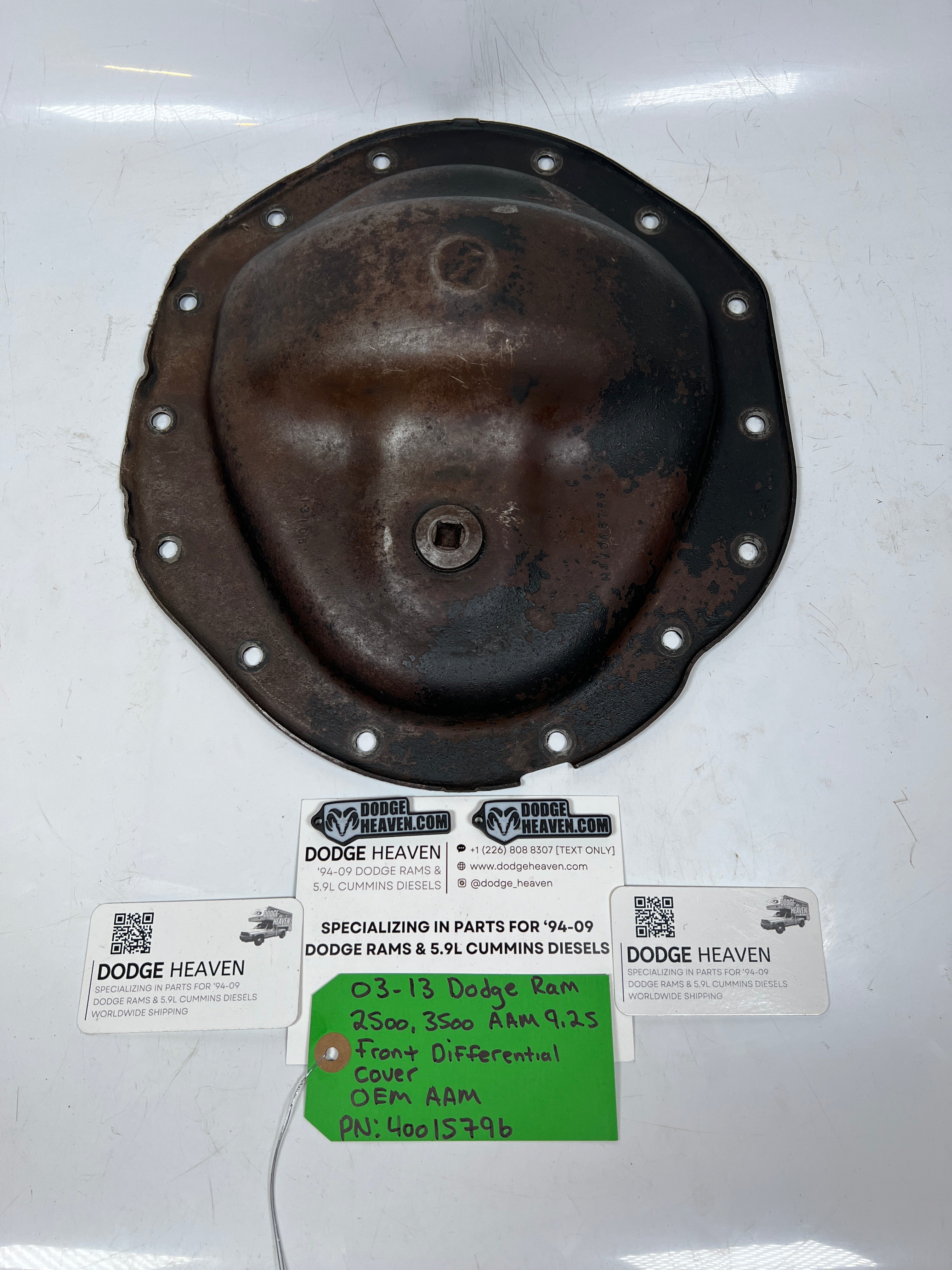 2003-2013 Dodge Ram 2500 3500 AAM 9.25 Front Differential Cover