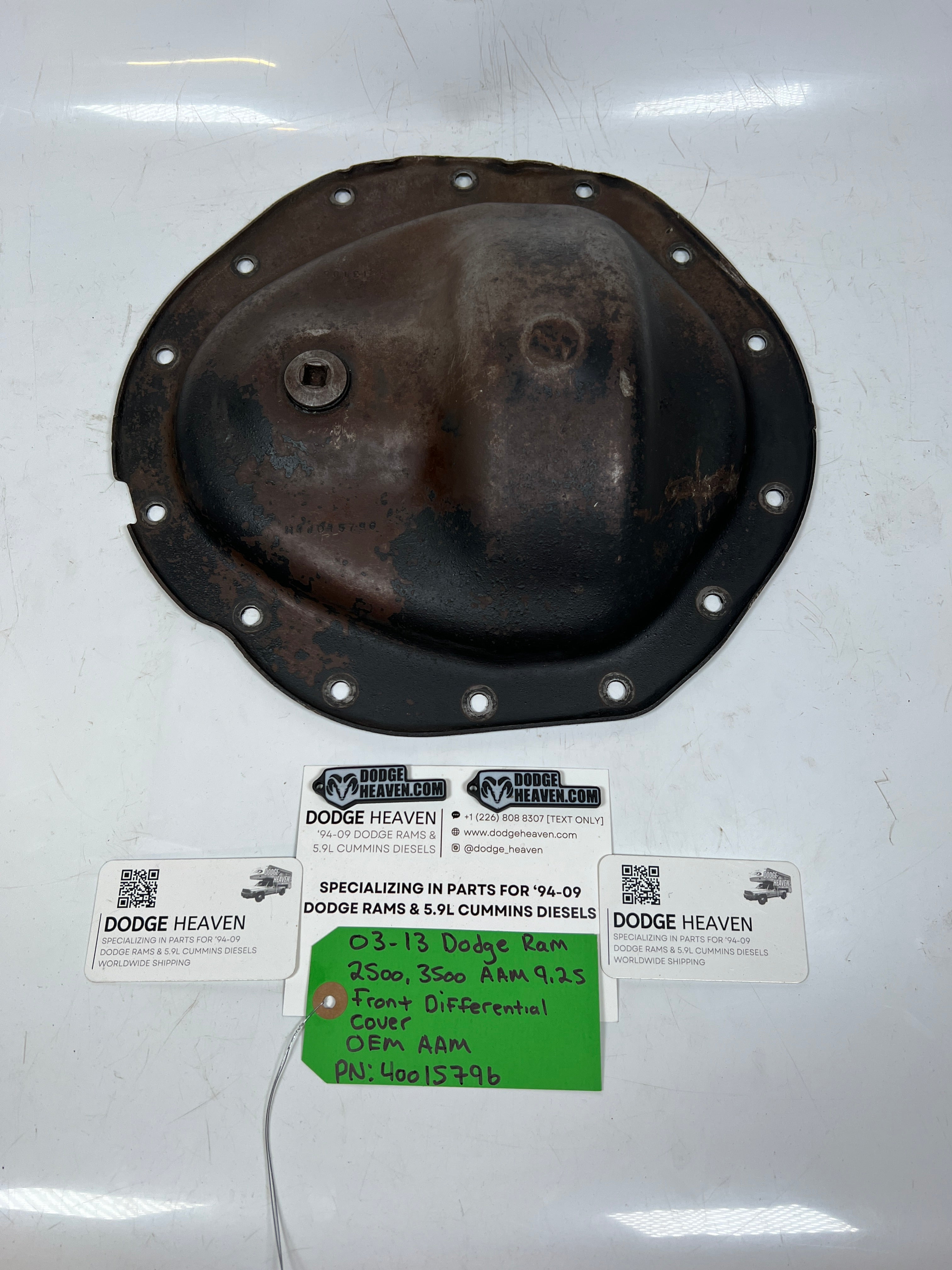 2003-2013 Dodge Ram 2500 3500 AAM 9.25 Front Differential Cover
