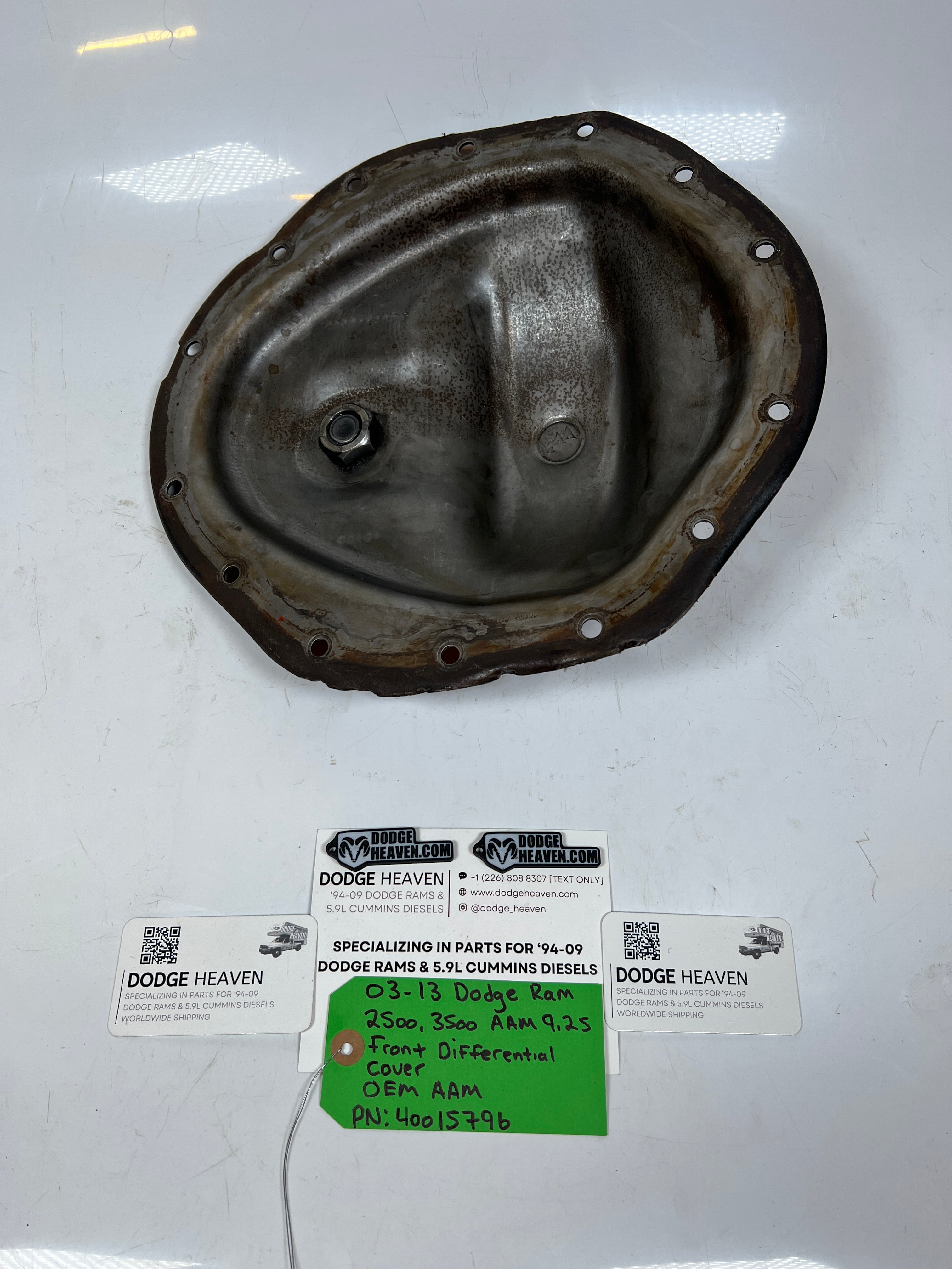 2003-2013 Dodge Ram 2500 3500 AAM 9.25 Front Differential Cover