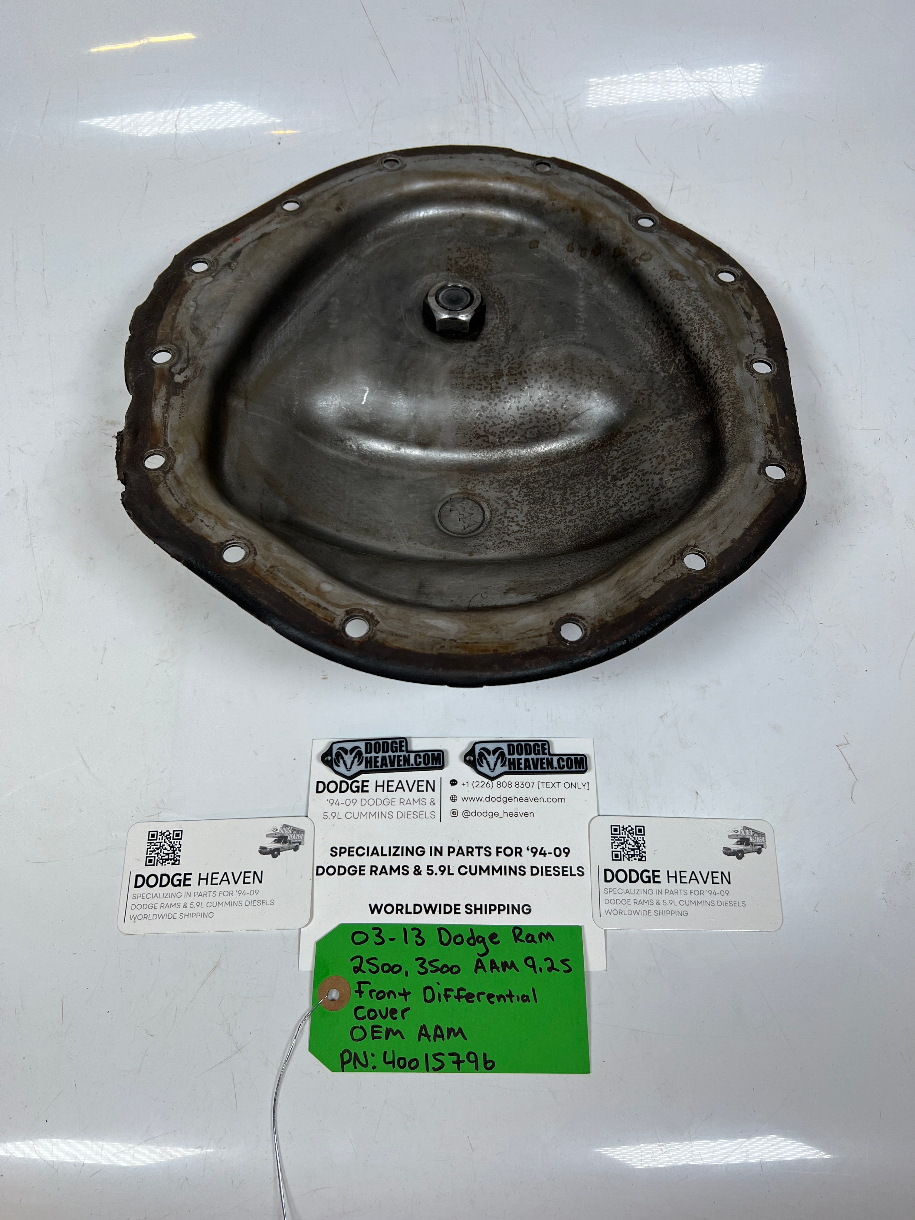 2003-2013 Dodge Ram 2500 3500 AAM 9.25 Front Differential Cover