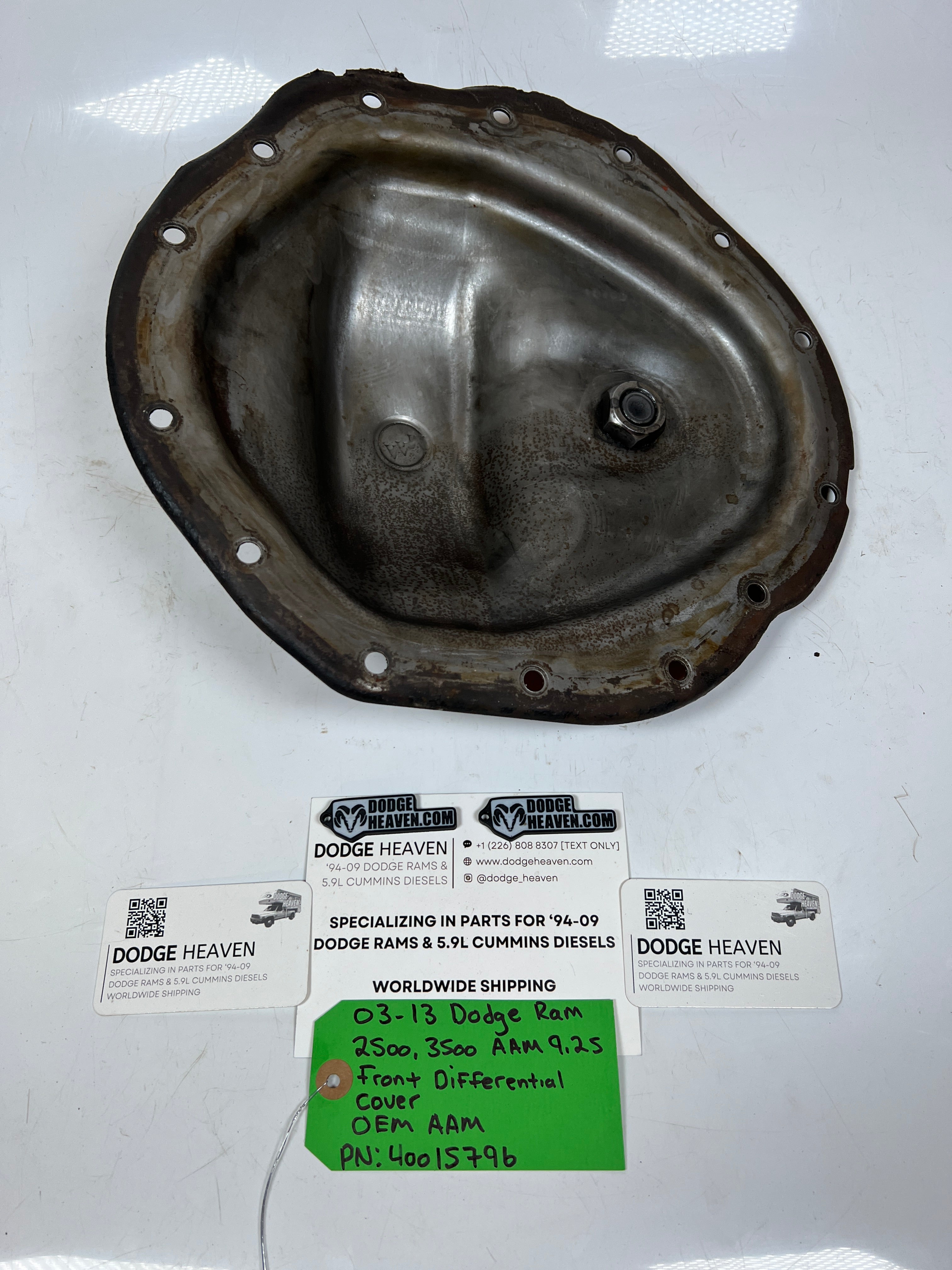 2003-2013 Dodge Ram 2500 3500 AAM 9.25 Front Differential Cover