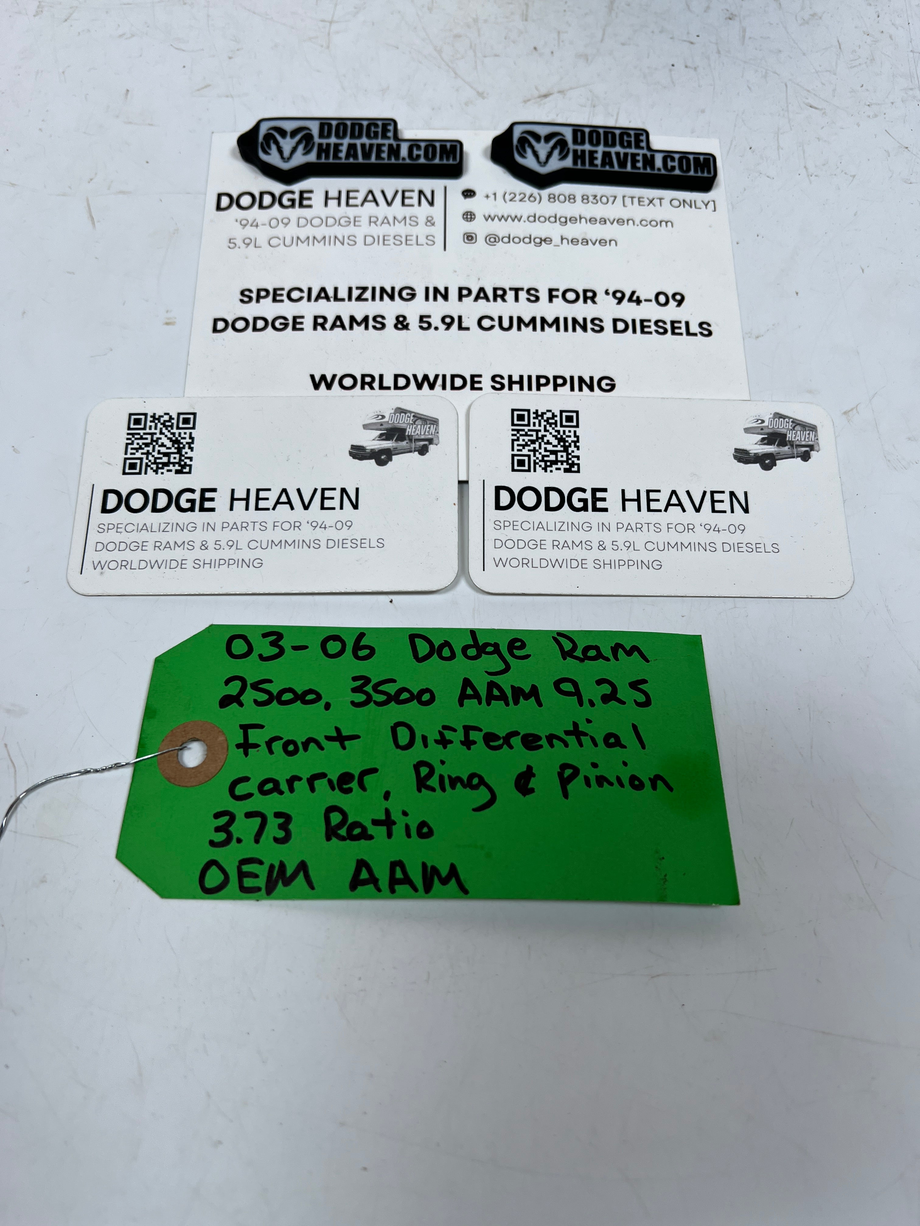 2003-2006 Dodge Ram AAM 9.25 Front Differential Carrier, Ring & Pinion