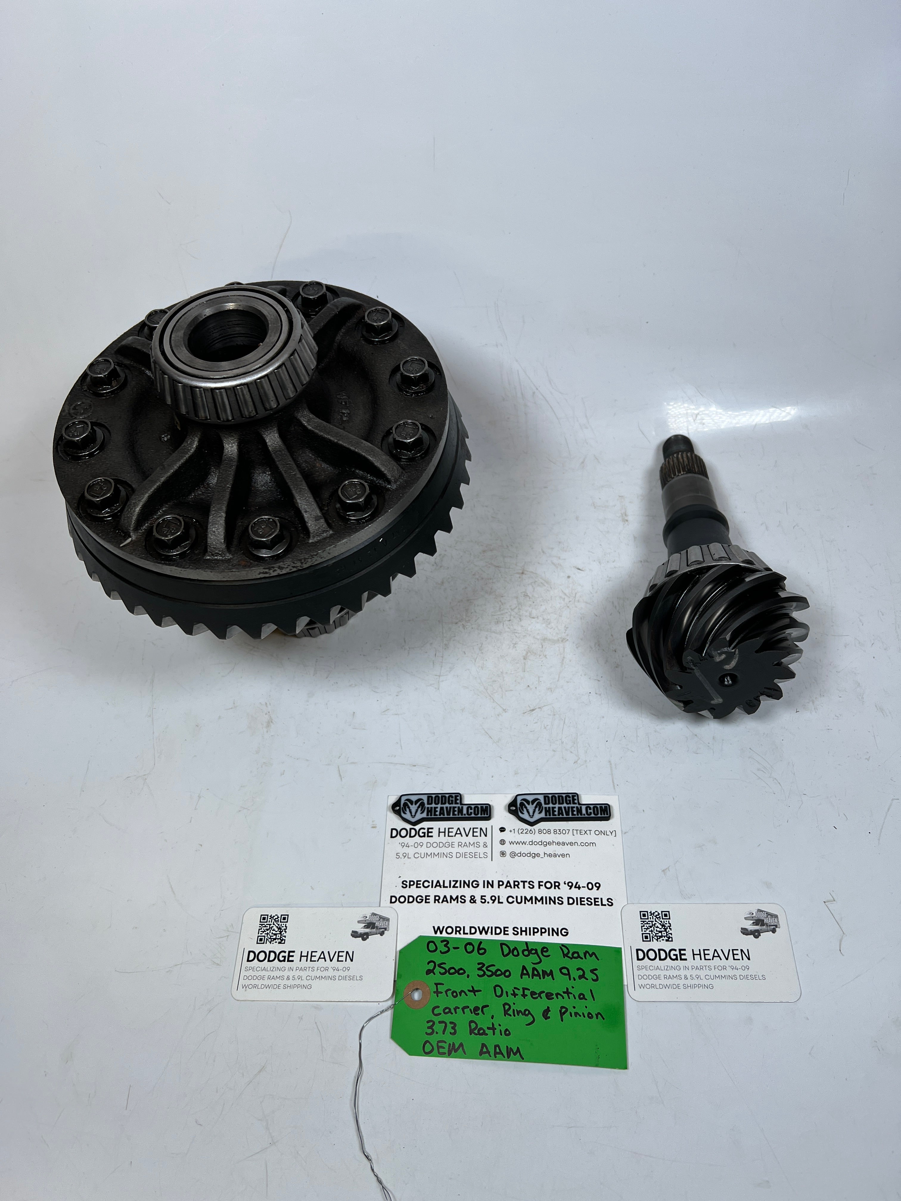2003-2006 Dodge Ram AAM 9.25 Front Differential Carrier, Ring & Pinion