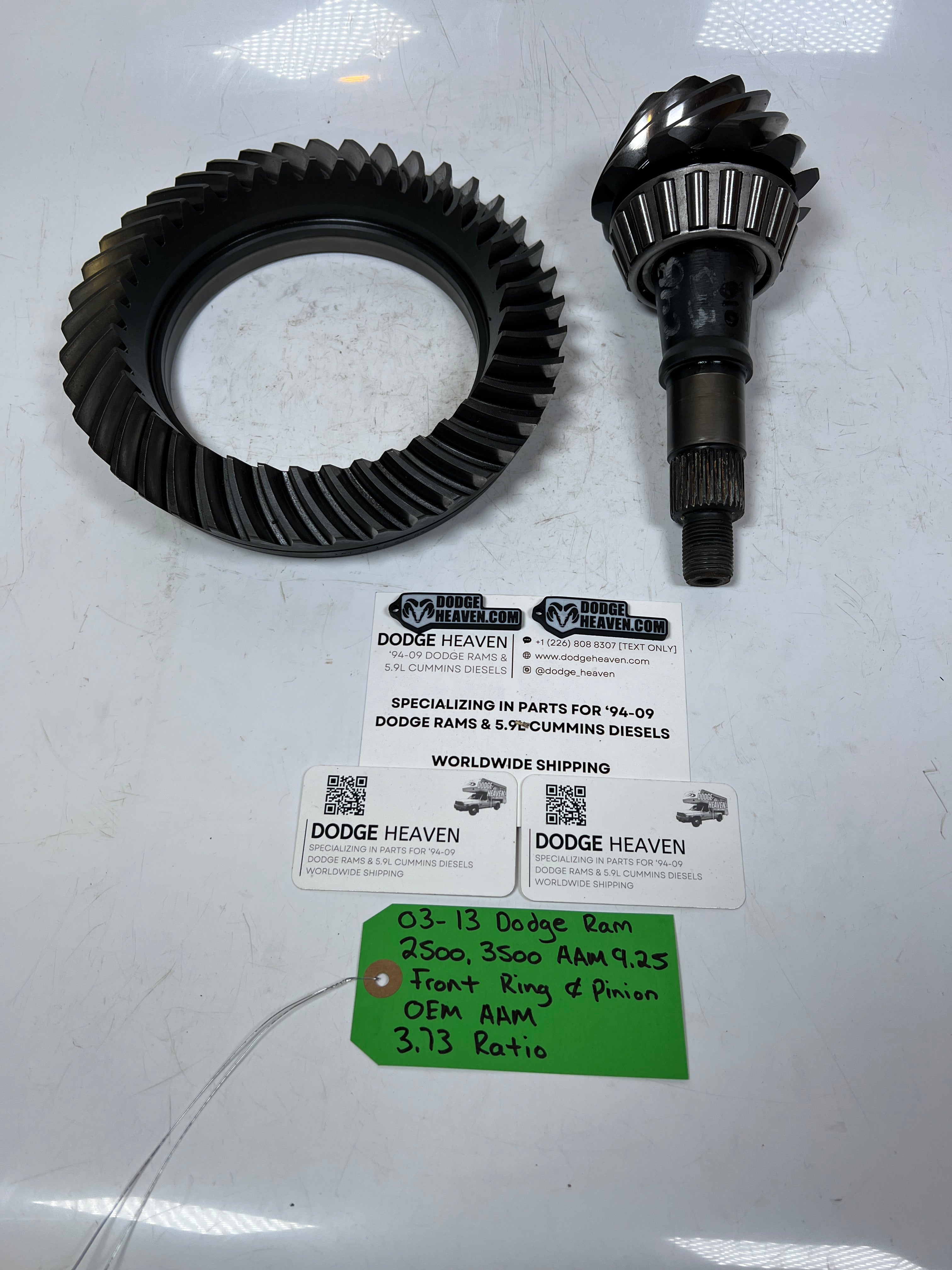 2003-2013 Dodge Ram AAM 2500 3500 AAM 9.25 Front Ring & Pinion 3.73 Ratio