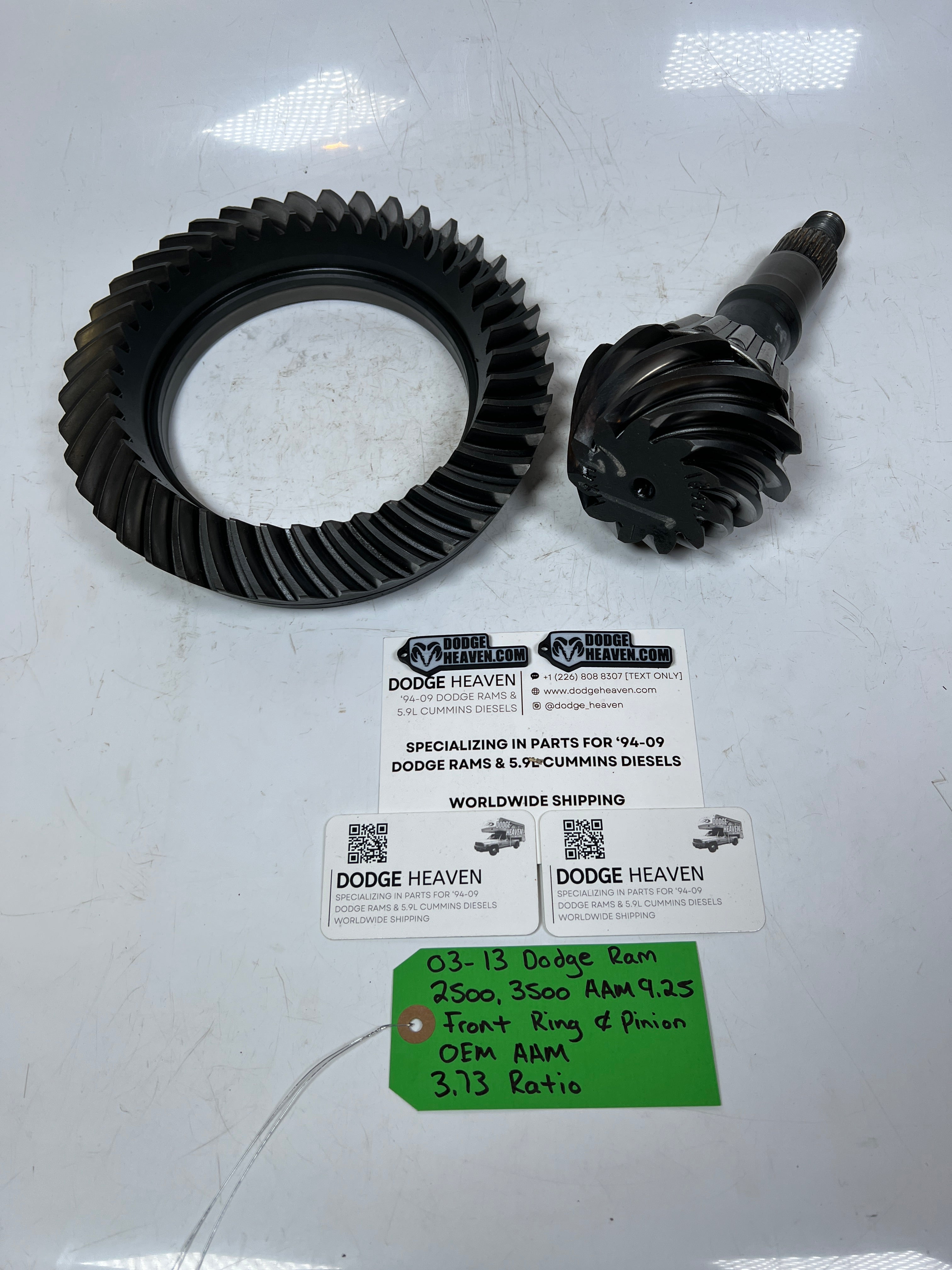 2003-2013 Dodge Ram AAM 2500 3500 AAM 9.25 Front Ring & Pinion 3.73 Ratio