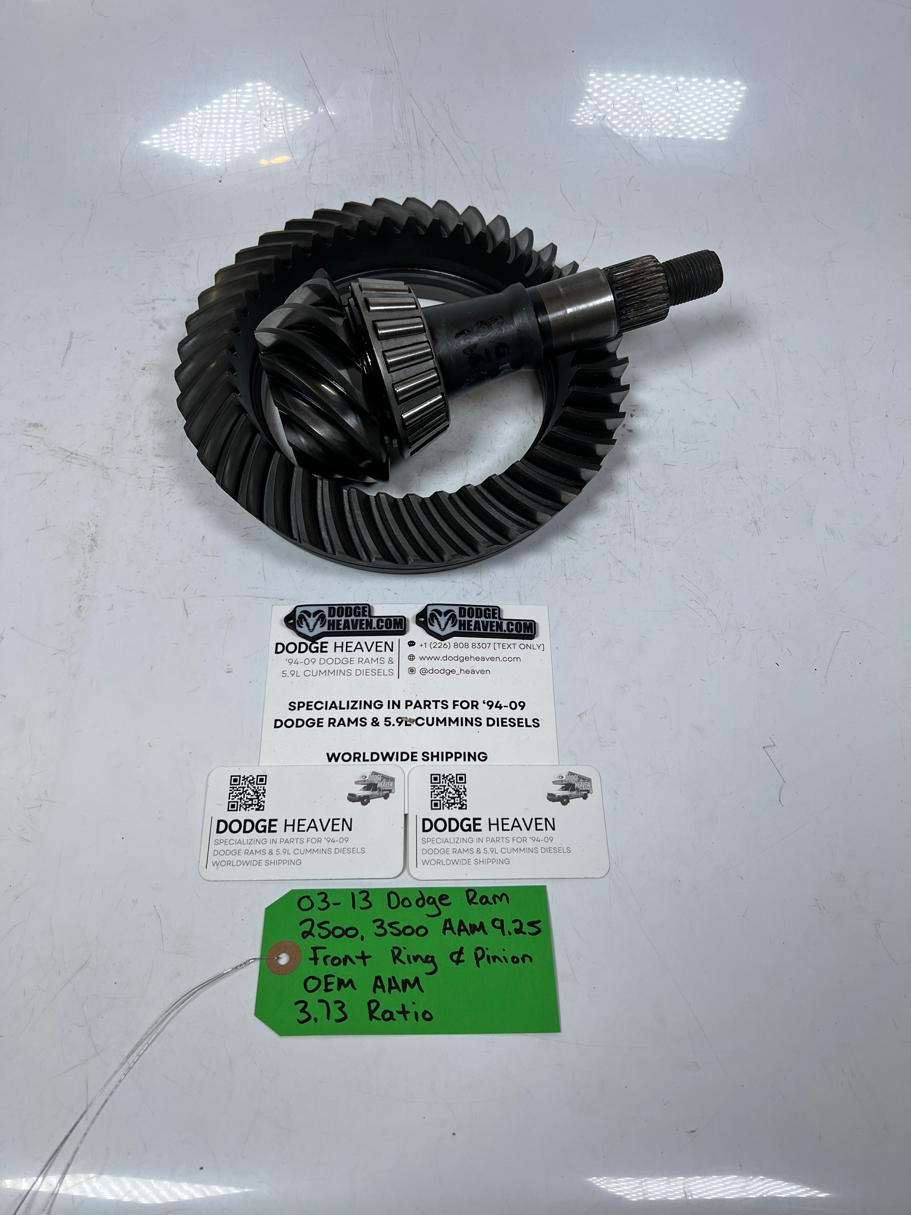 2003-2013 Dodge Ram AAM 2500 3500 AAM 9.25 Front Ring & Pinion 3.73 Ratio