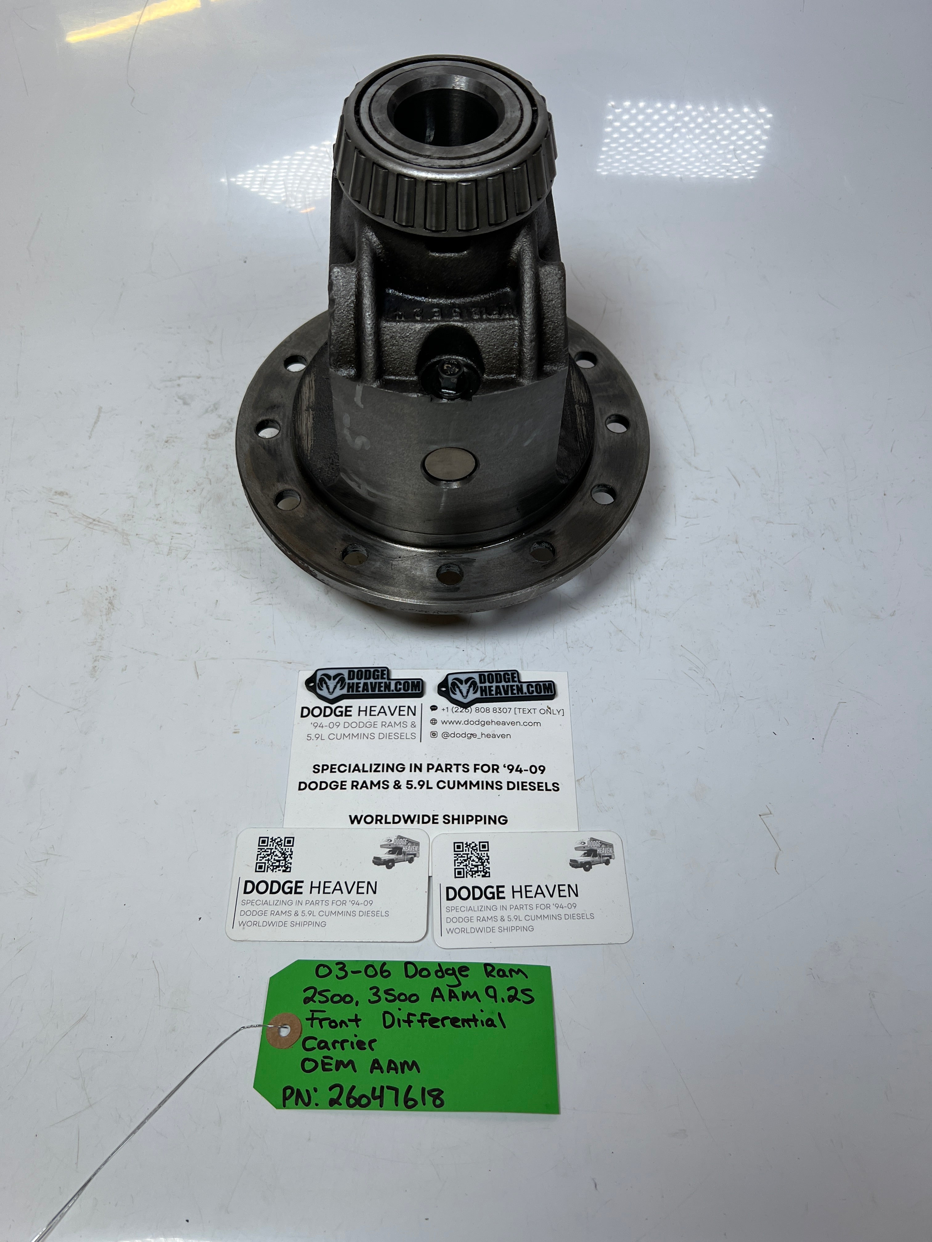 2003-2006 Dodge Ram 2500 3500 AAM 9.25 Front Differential Carrier
