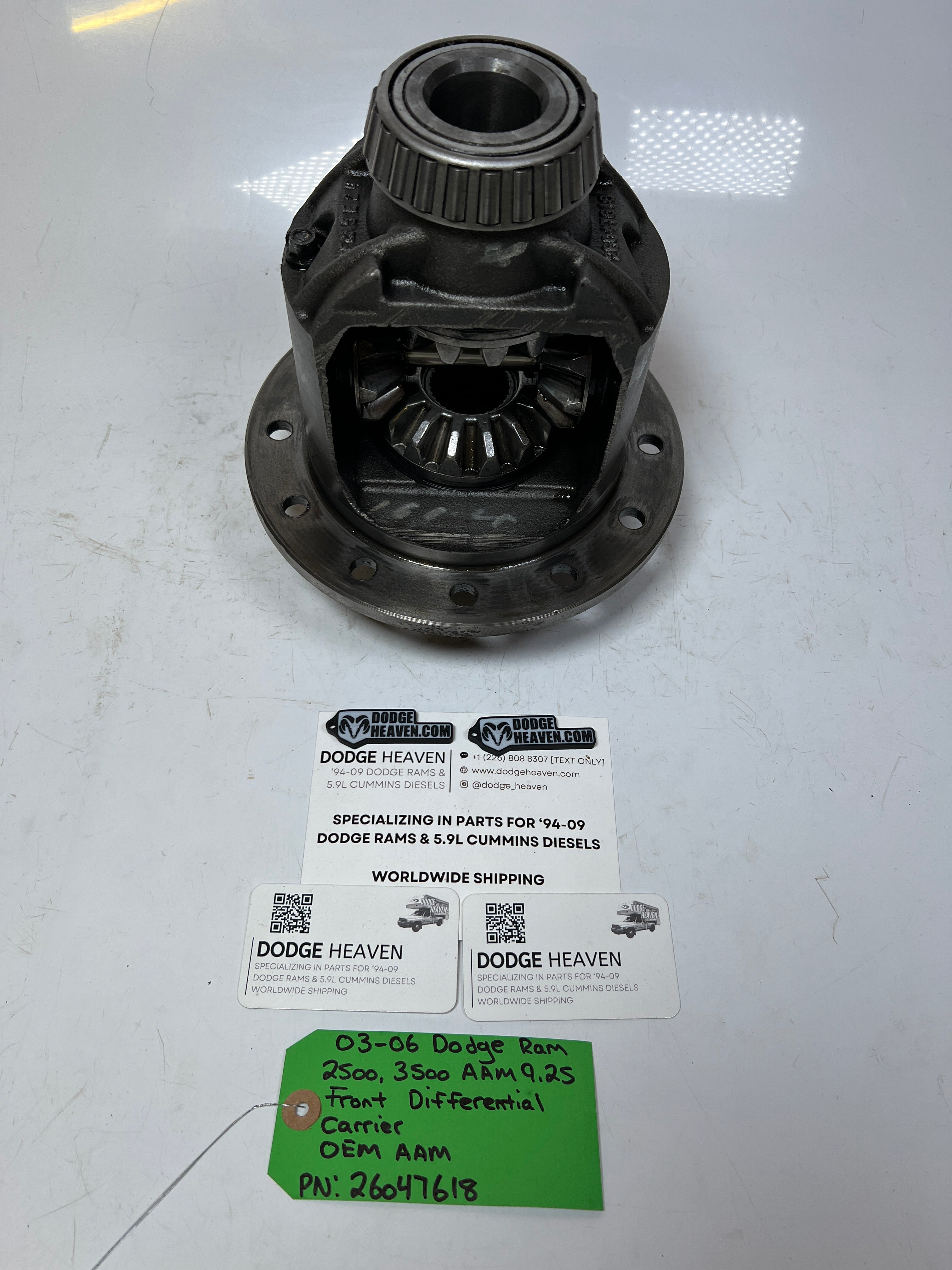 2003-2006 Dodge Ram 2500 3500 AAM 9.25 Front Differential Carrier