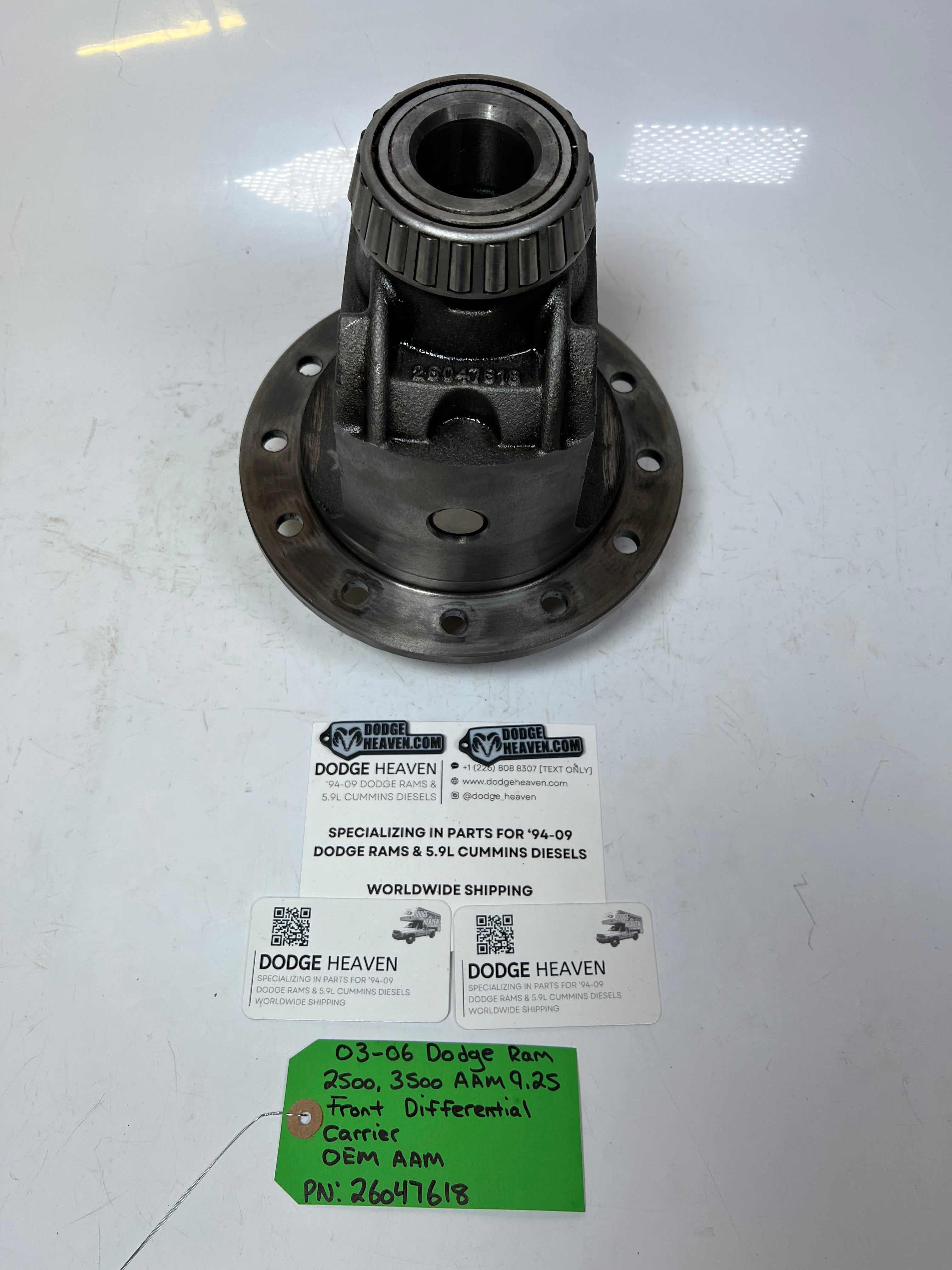 2003-2006 Dodge Ram 2500 3500 AAM 9.25 Front Differential Carrier