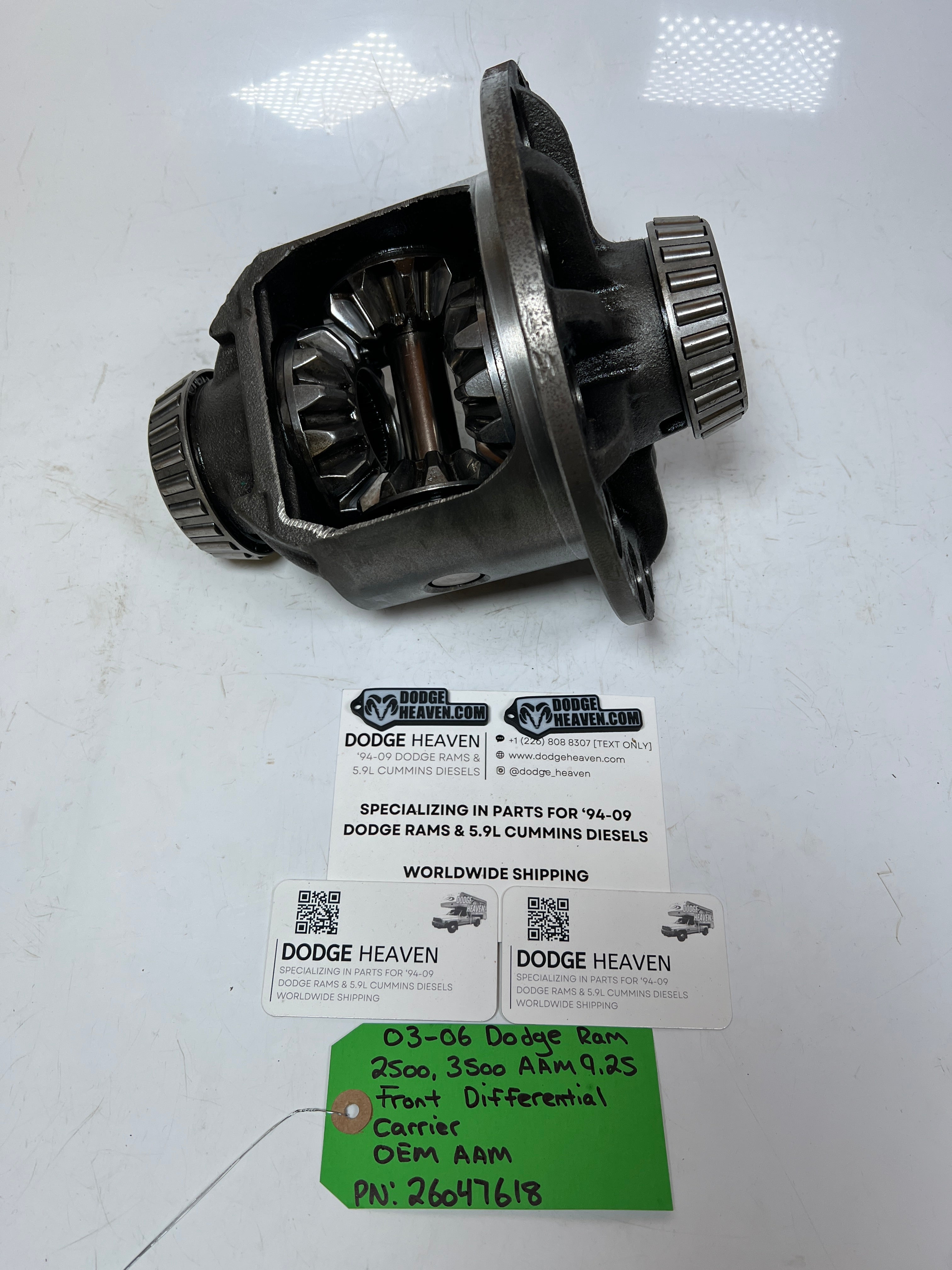 2003-2006 Dodge Ram 2500 3500 AAM 9.25 Front Differential Carrier