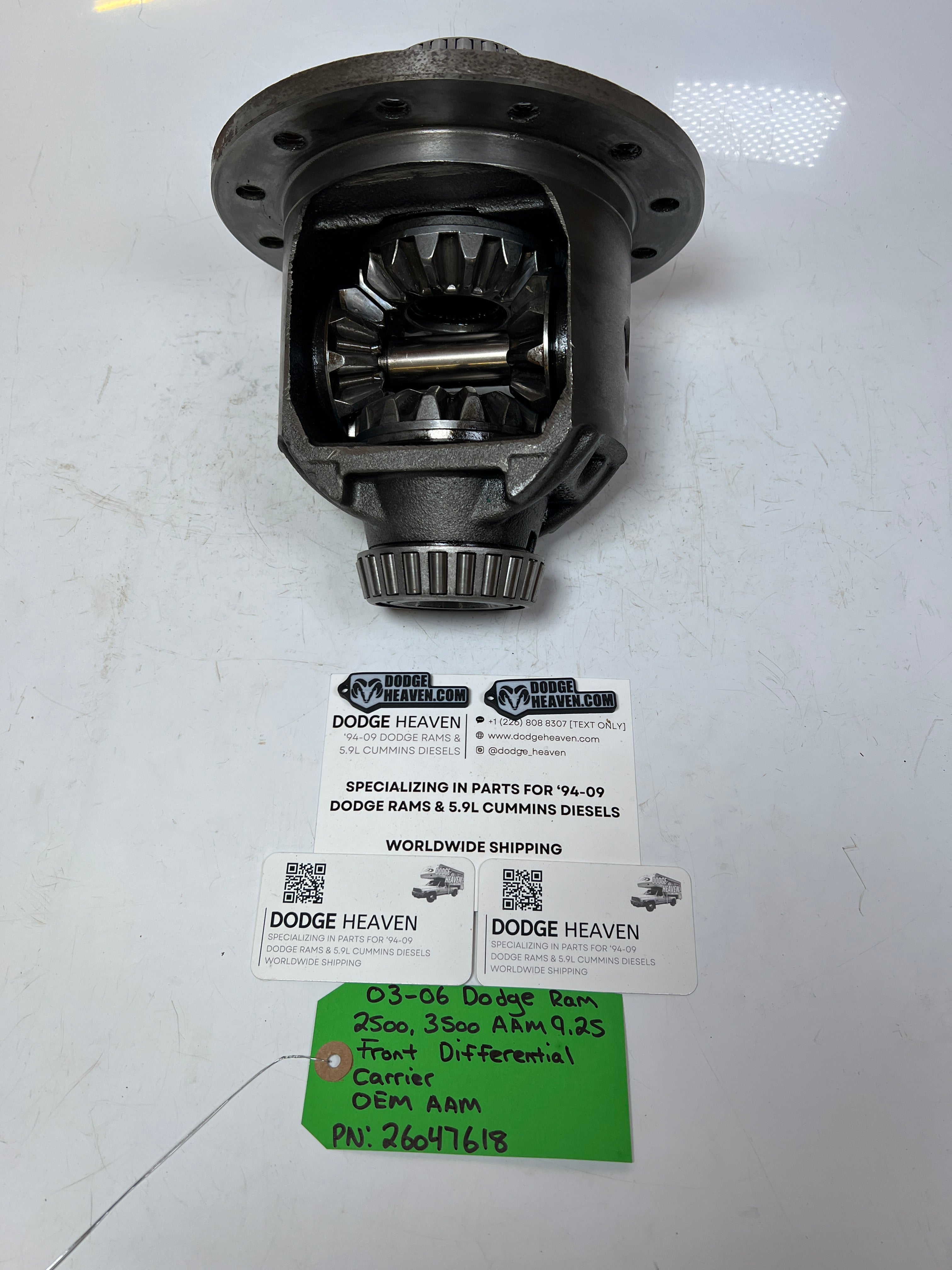 2003-2006 Dodge Ram 2500 3500 AAM 9.25 Front Differential Carrier