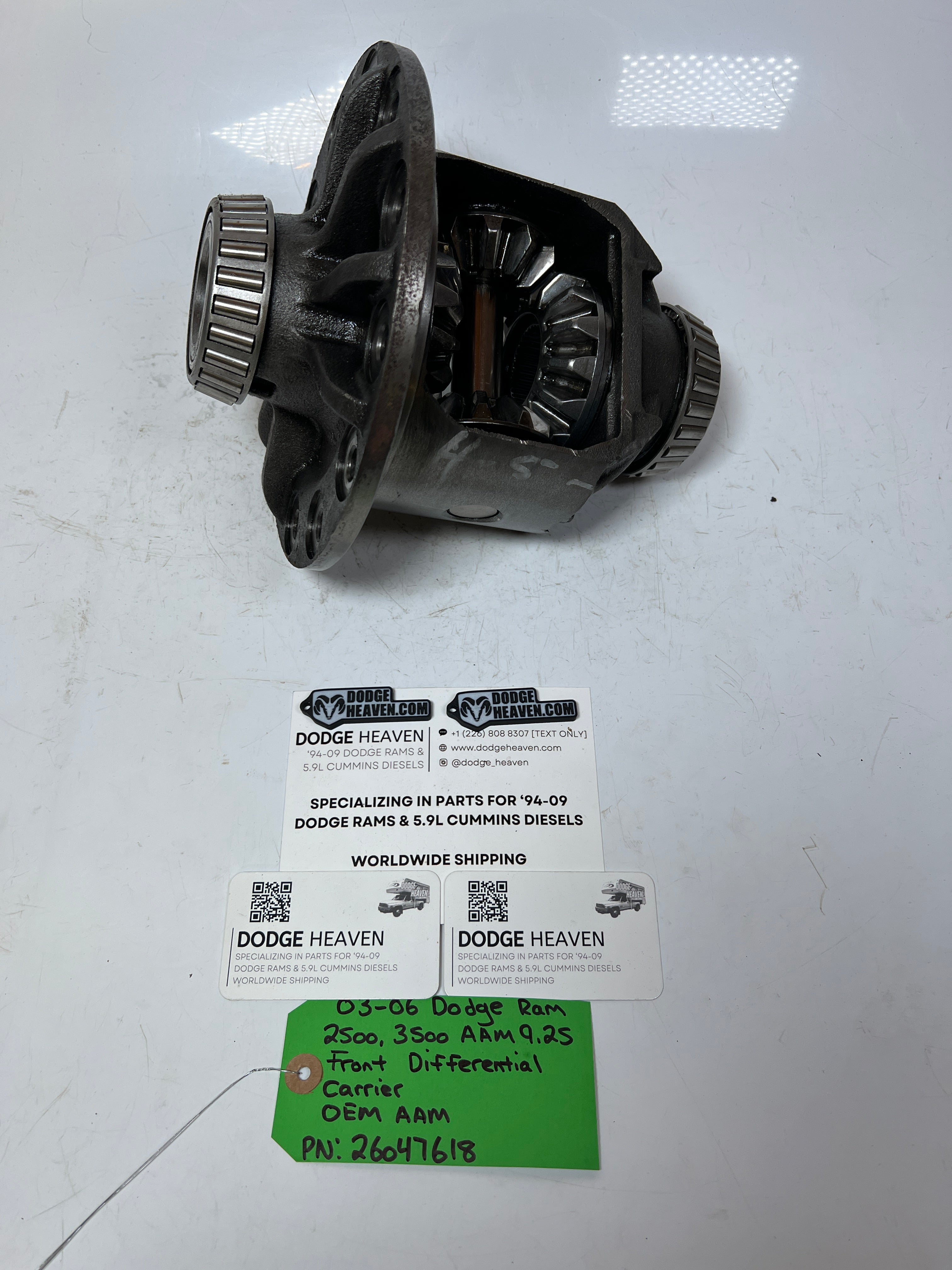 2003-2006 Dodge Ram 2500 3500 AAM 9.25 Front Differential Carrier