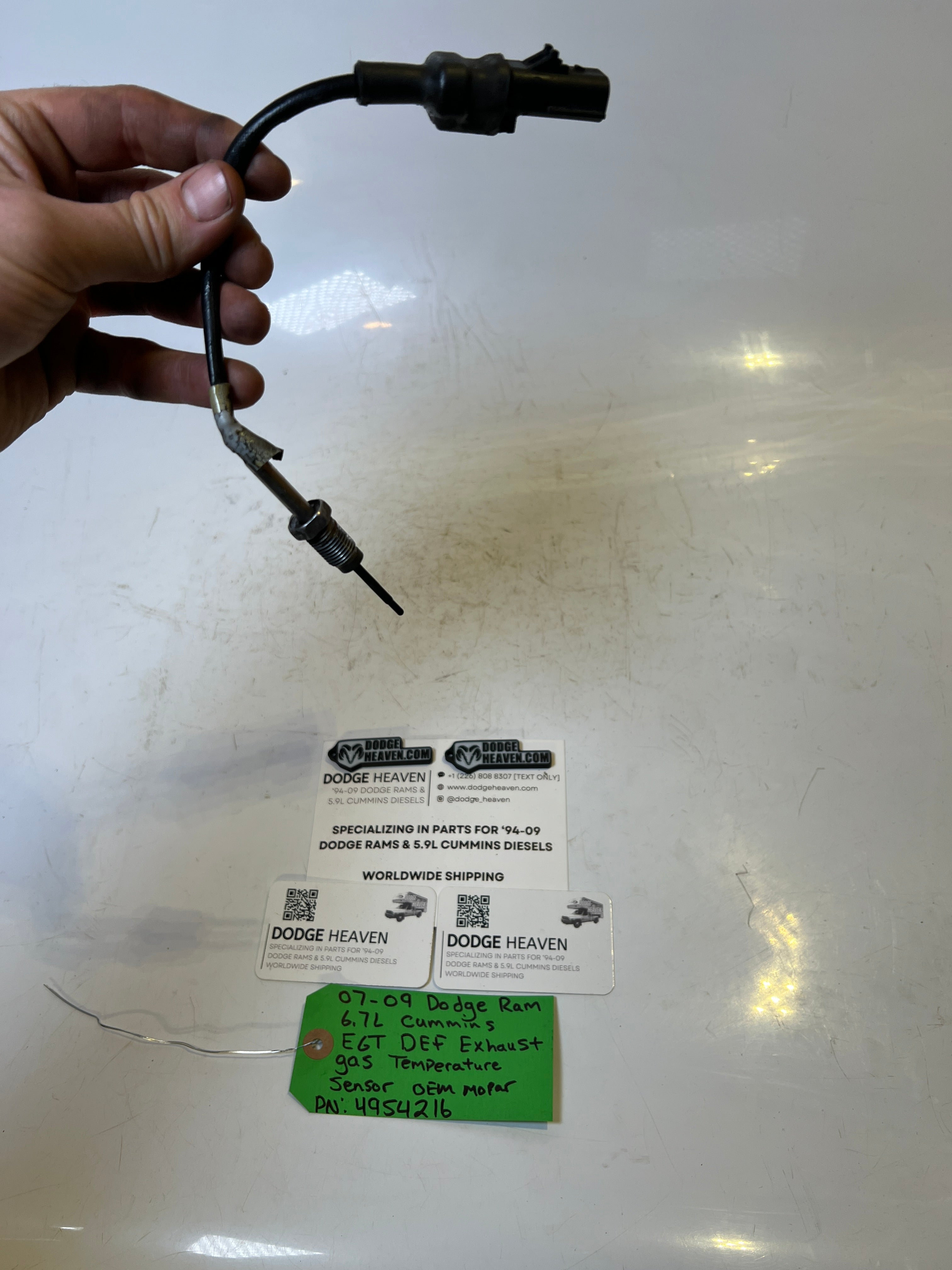 2007-2009 Dodge Ram 6.7L Cummins EGT DEF Exhaust Temp Sensor