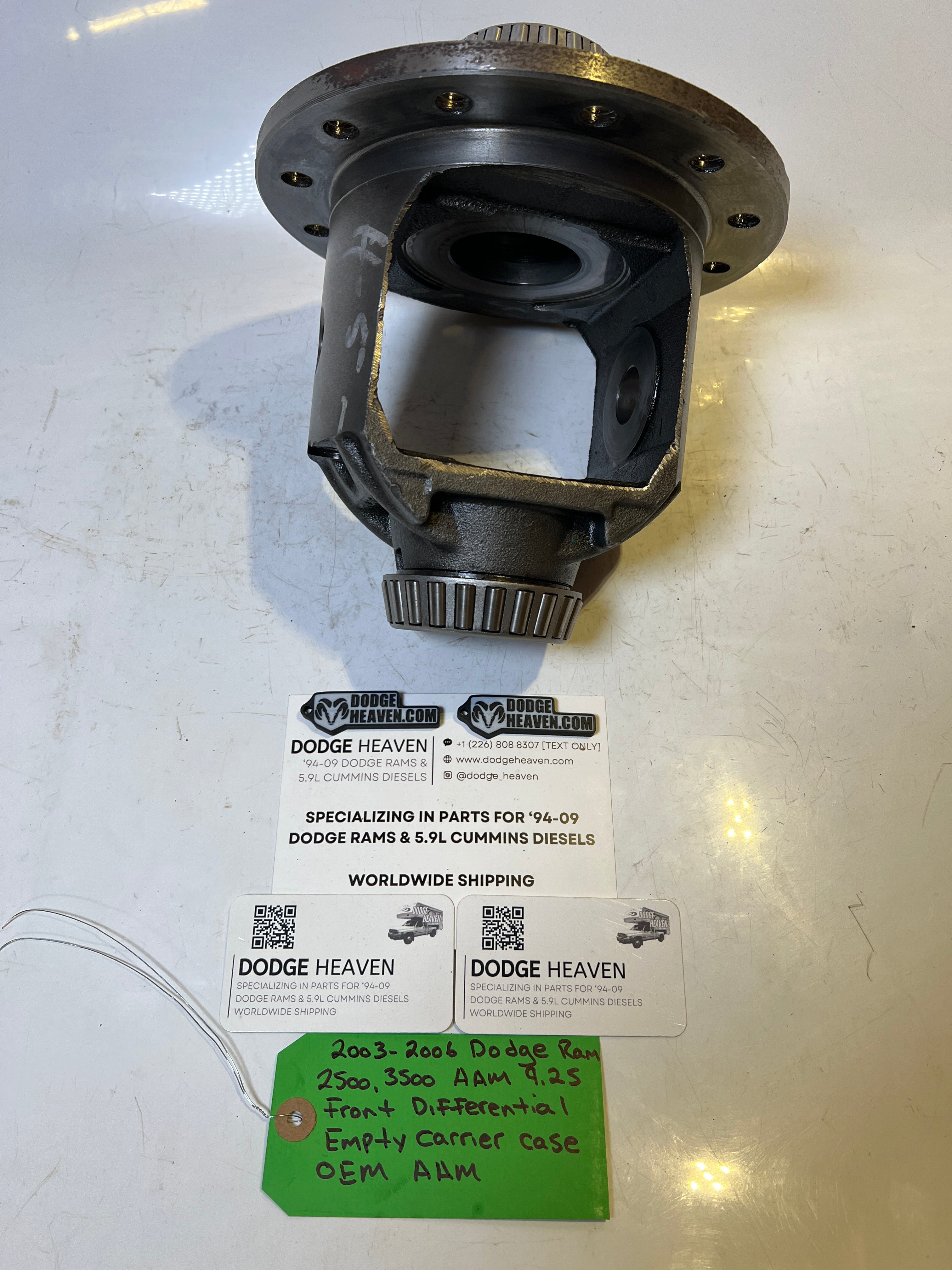 2003-2006 Dodge Ram 2500 3500 AAM 9.25 Front Differential Empty Carrier Case