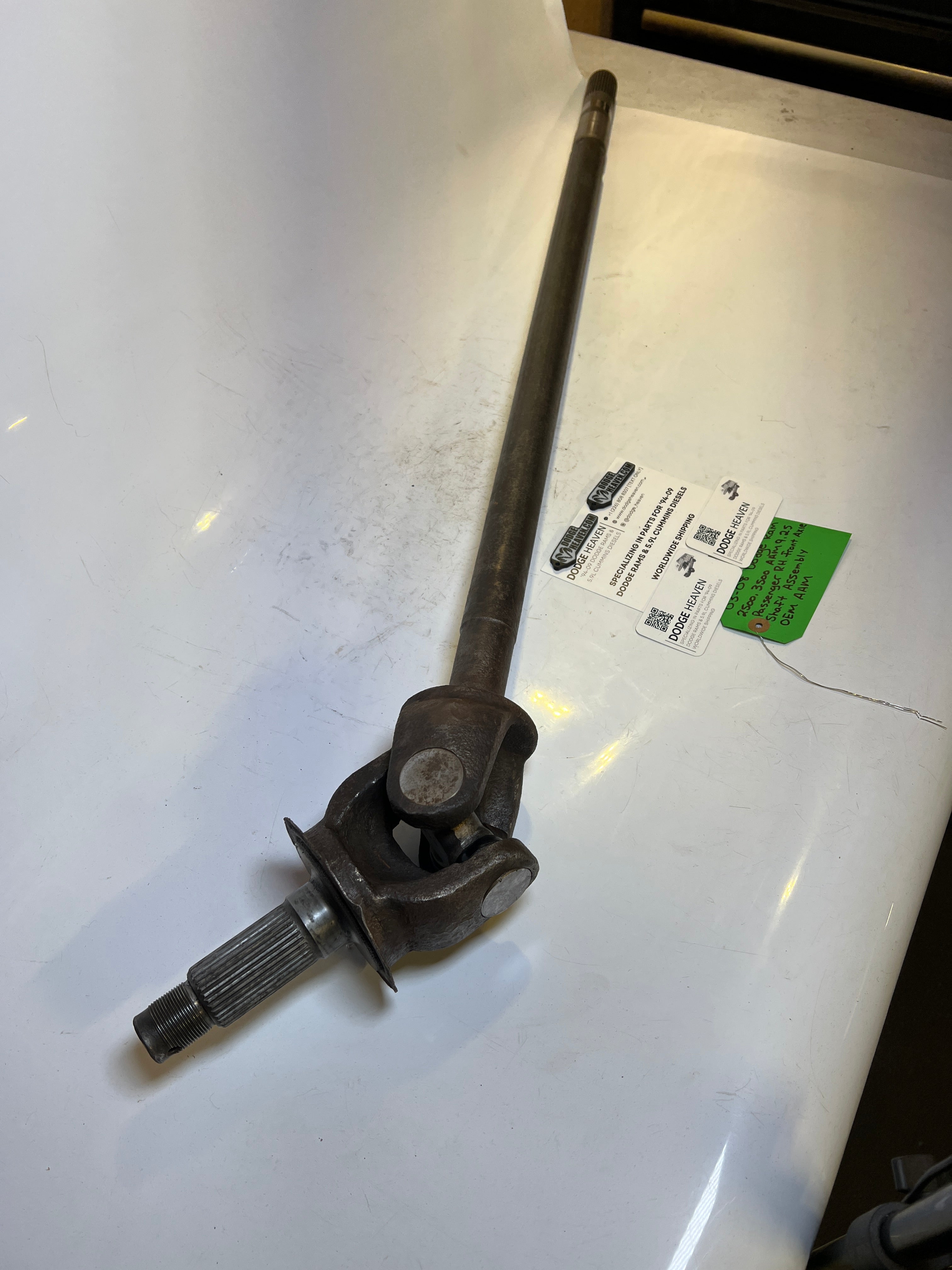 2003-2008 Dodge Ram 2500 3500 AAM 9.25 Passenger Front Axle Shaft Assembly