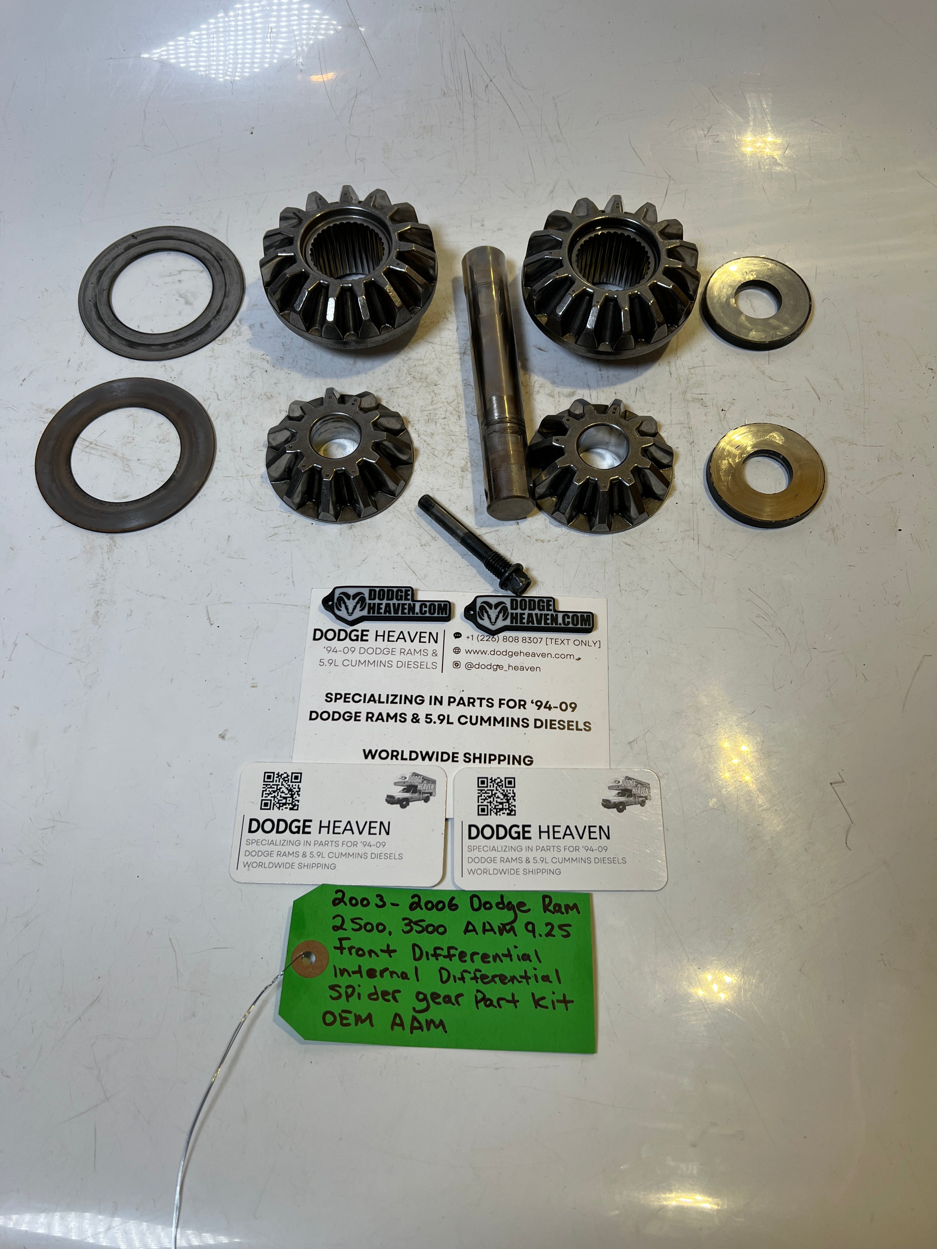 2003-2006 Dodge Ram AAM 9.25 Front Diff Internal Spider Gear Part Kit