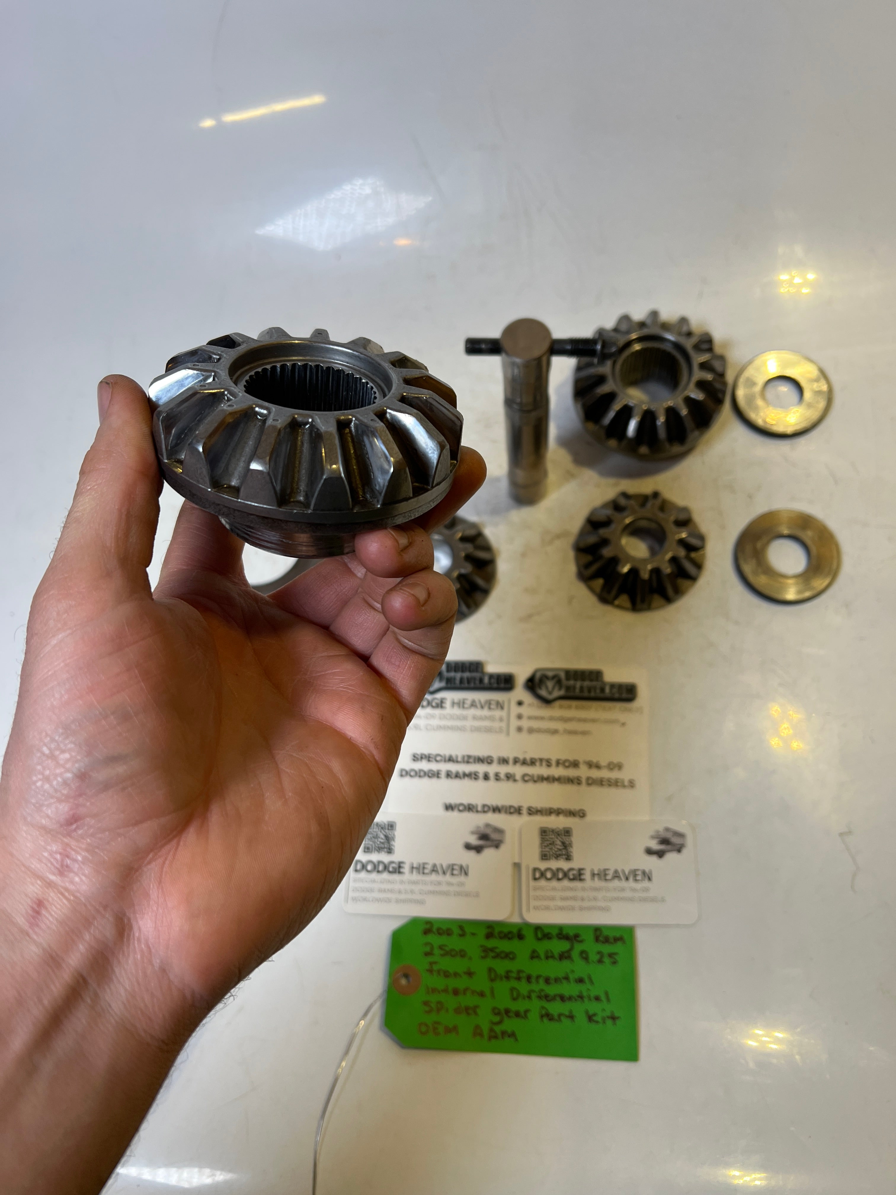 2003-2006 Dodge Ram AAM 9.25 Front Diff Internal Spider Gear Part Kit