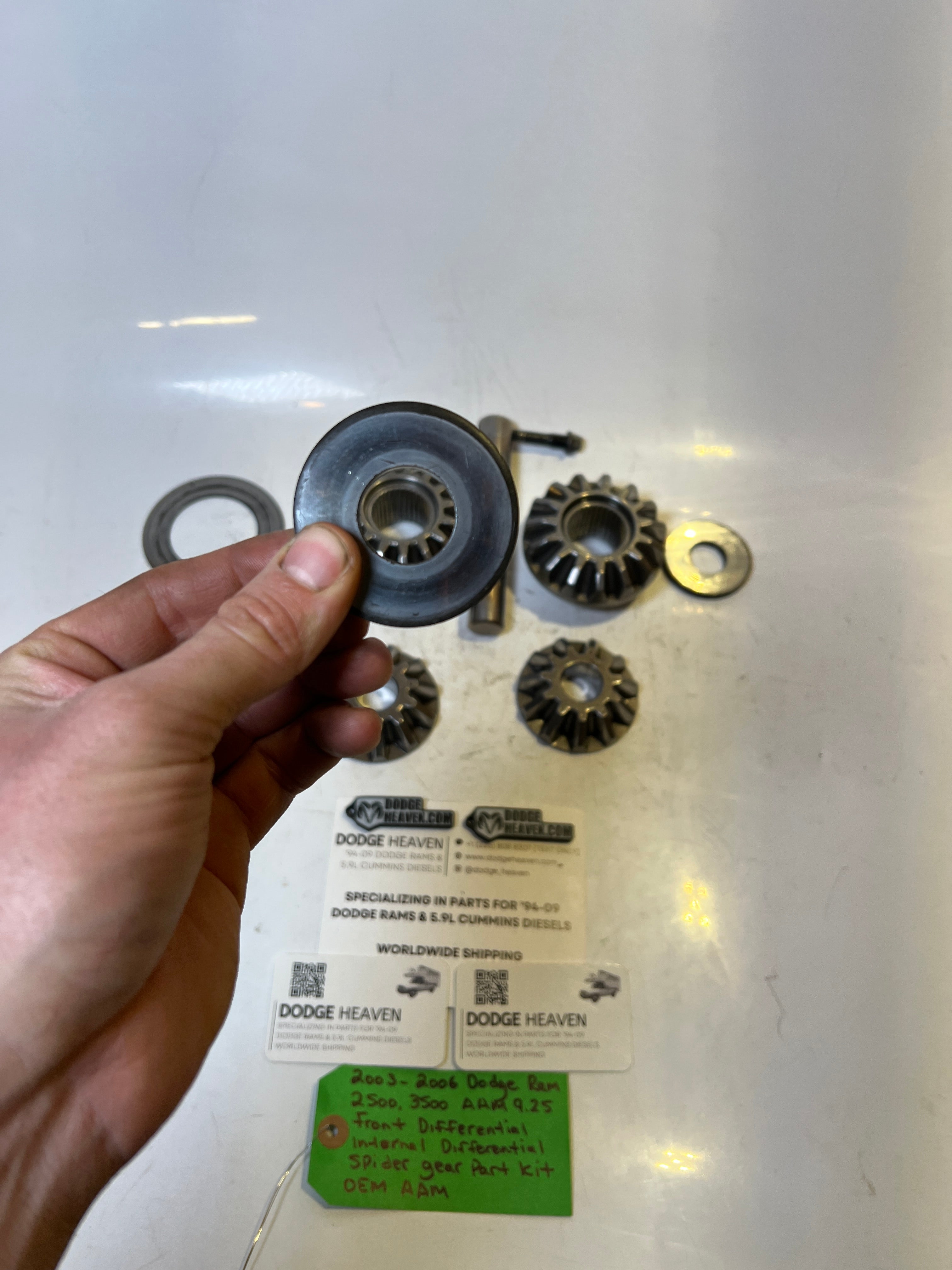 2003-2006 Dodge Ram AAM 9.25 Front Diff Internal Spider Gear Part Kit