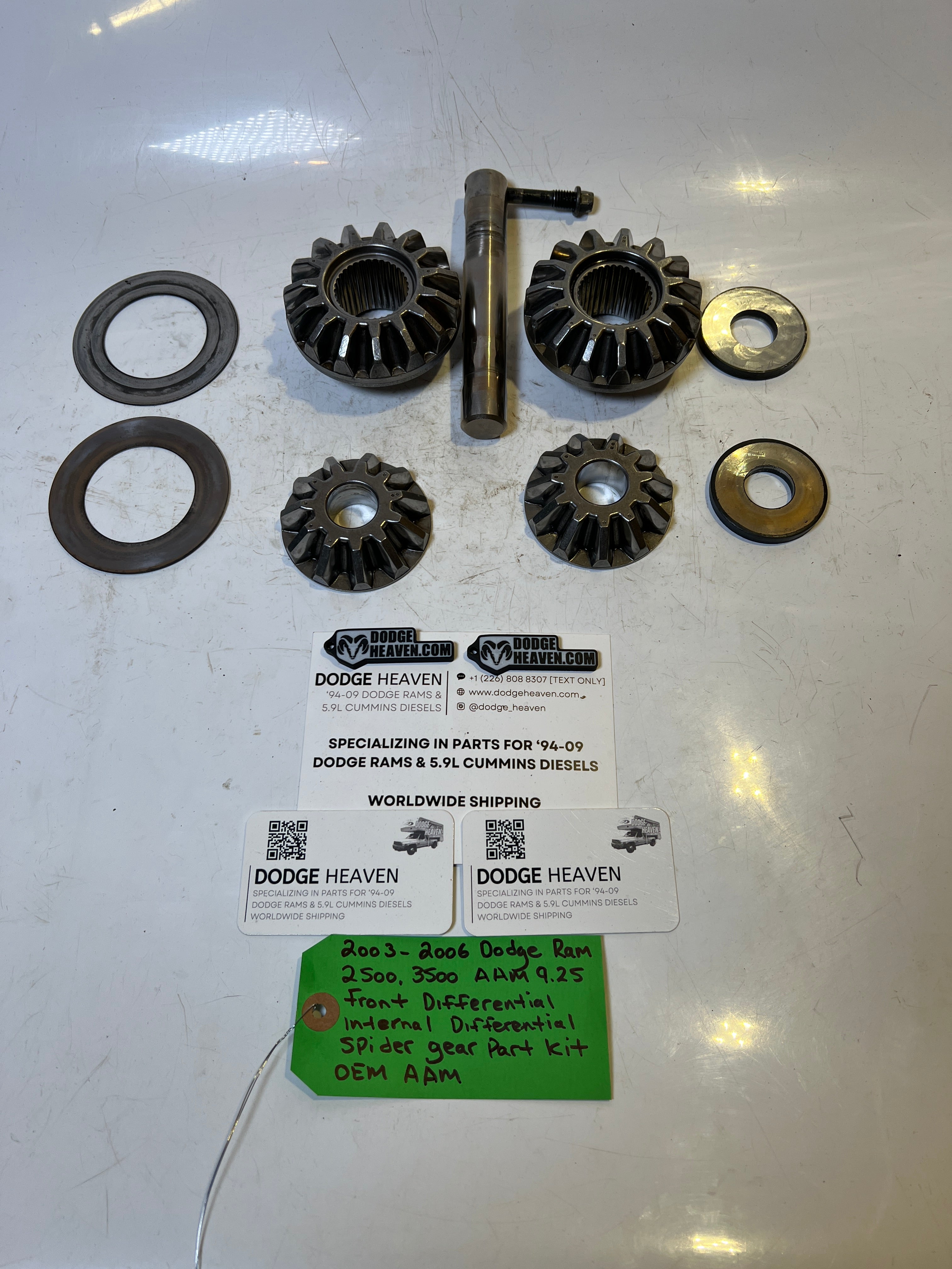 2003-2006 Dodge Ram AAM 9.25 Front Diff Internal Spider Gear Part Kit