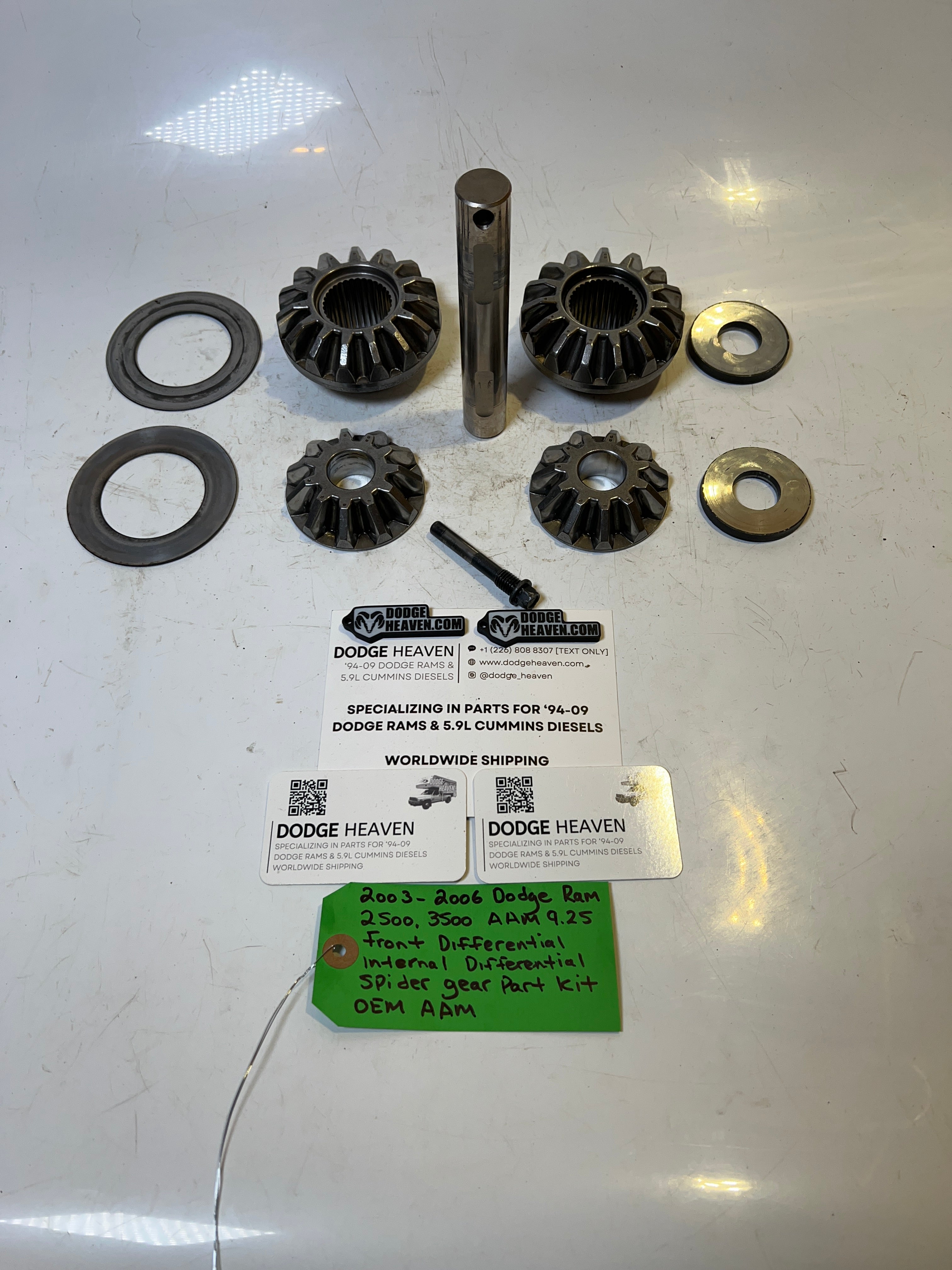 2003-2006 Dodge Ram AAM 9.25 Front Diff Internal Spider Gear Part Kit