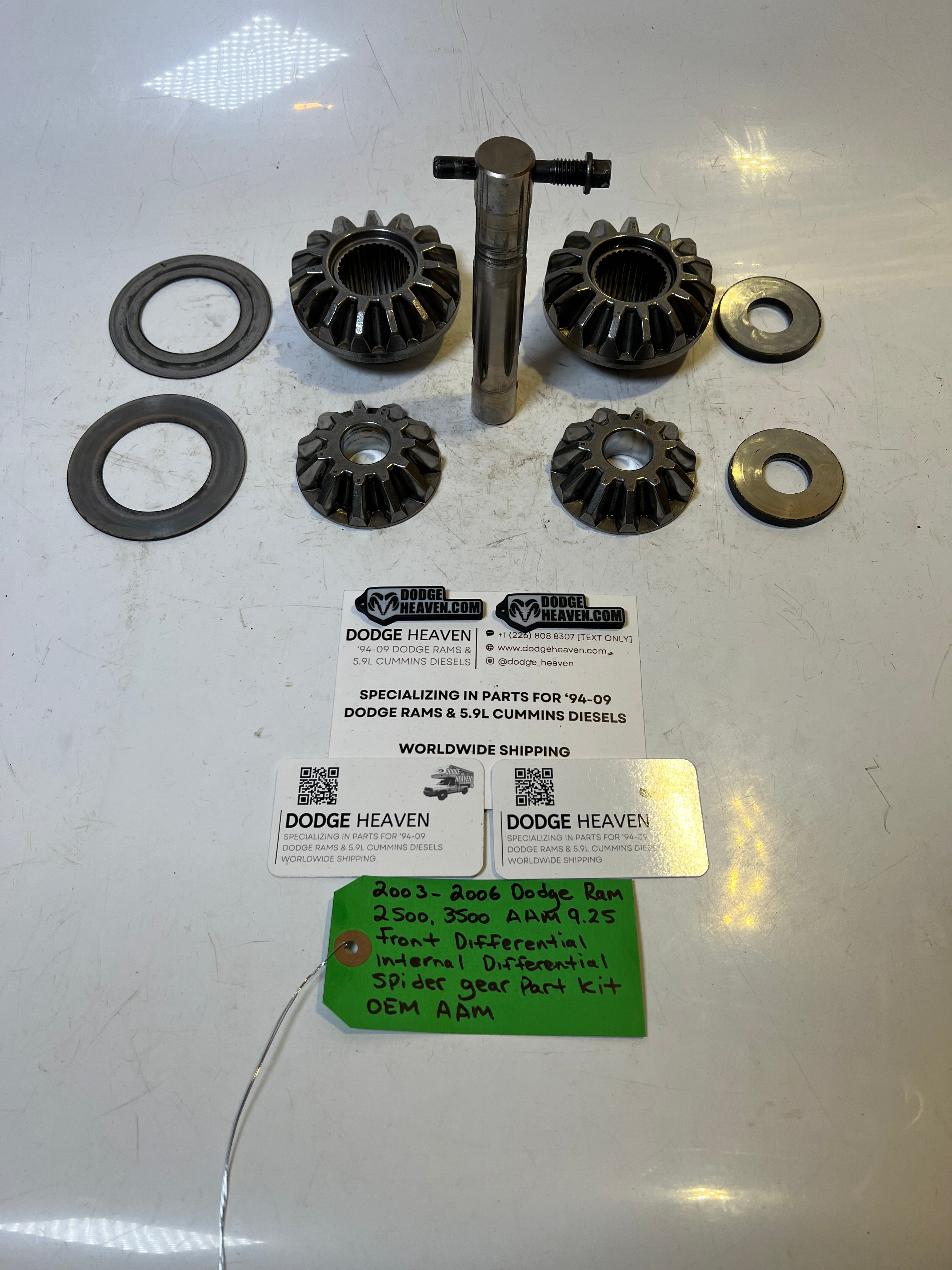 2003-2006 Dodge Ram AAM 9.25 Front Diff Internal Spider Gear Part Kit