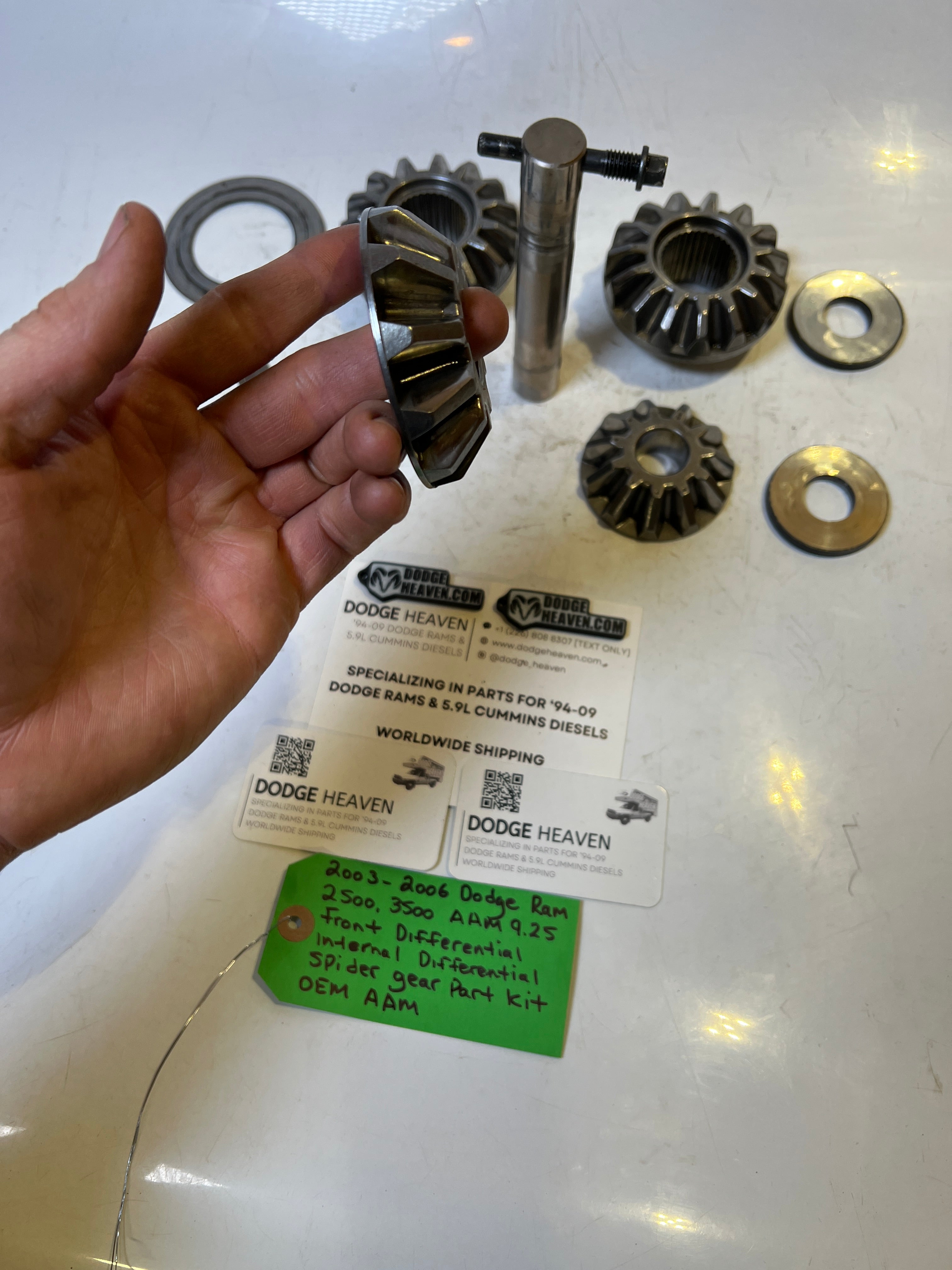 2003-2006 Dodge Ram AAM 9.25 Front Diff Internal Spider Gear Part Kit