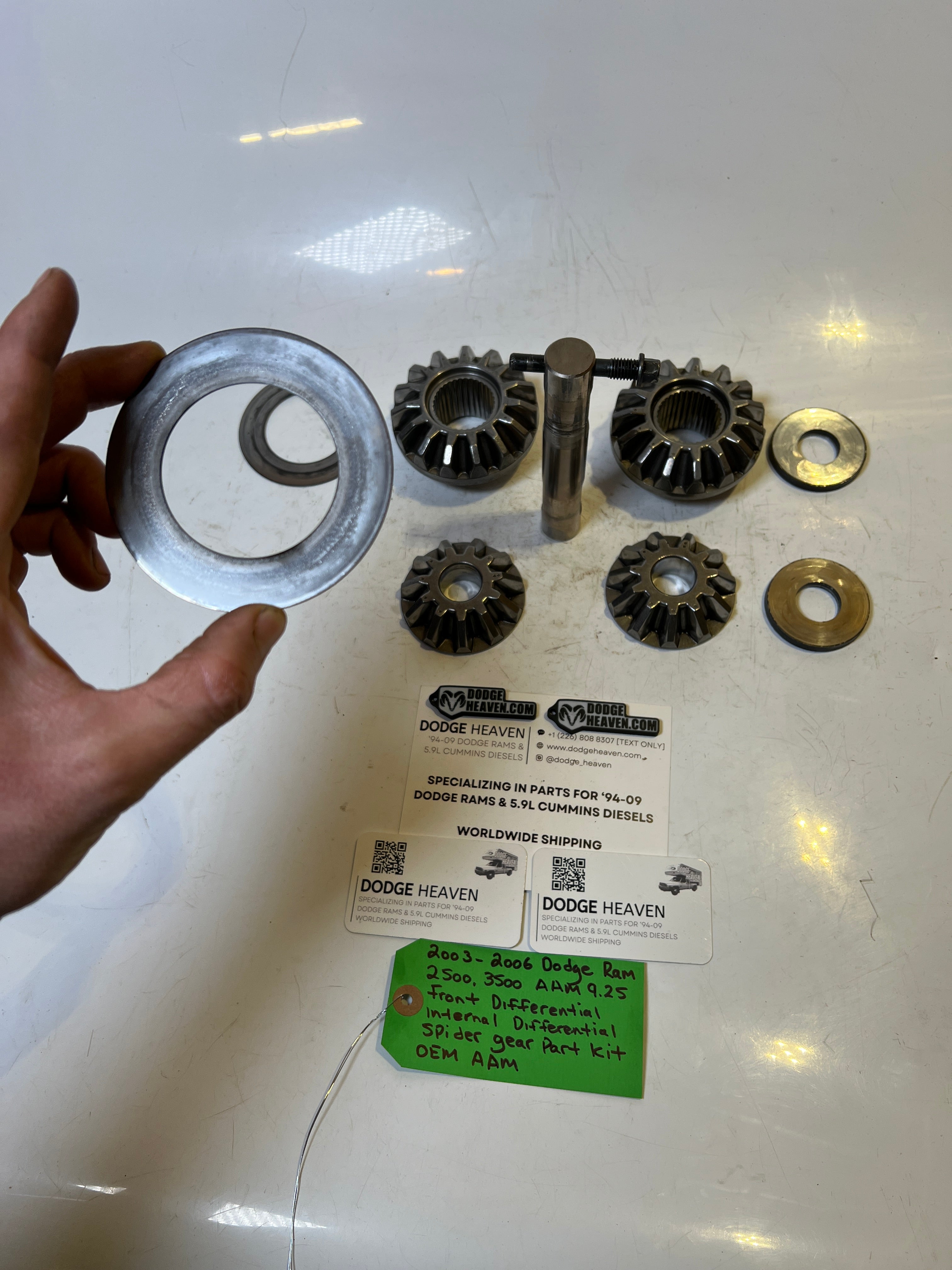 2003-2006 Dodge Ram AAM 9.25 Front Diff Internal Spider Gear Part Kit