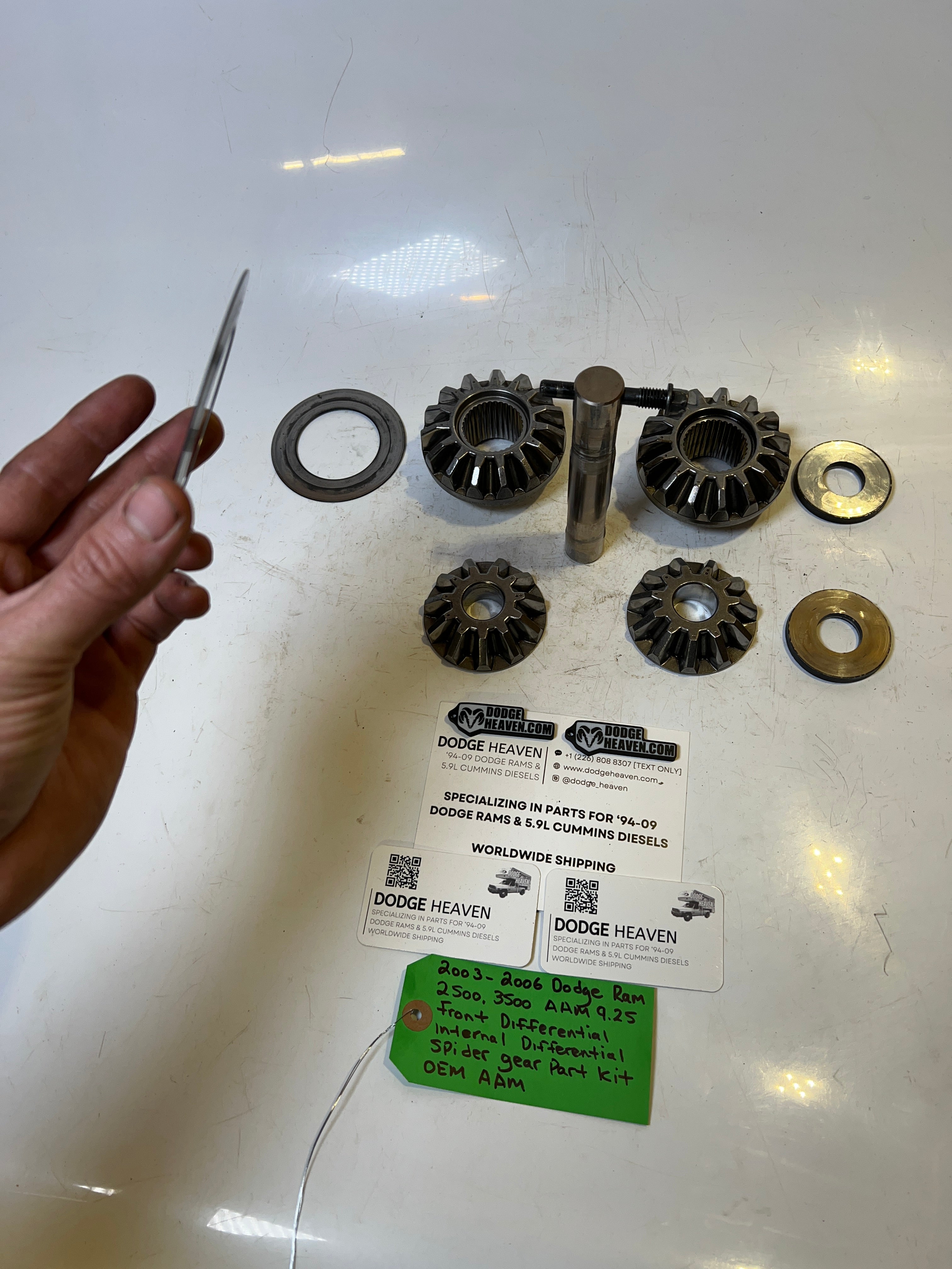 2003-2006 Dodge Ram AAM 9.25 Front Diff Internal Spider Gear Part Kit