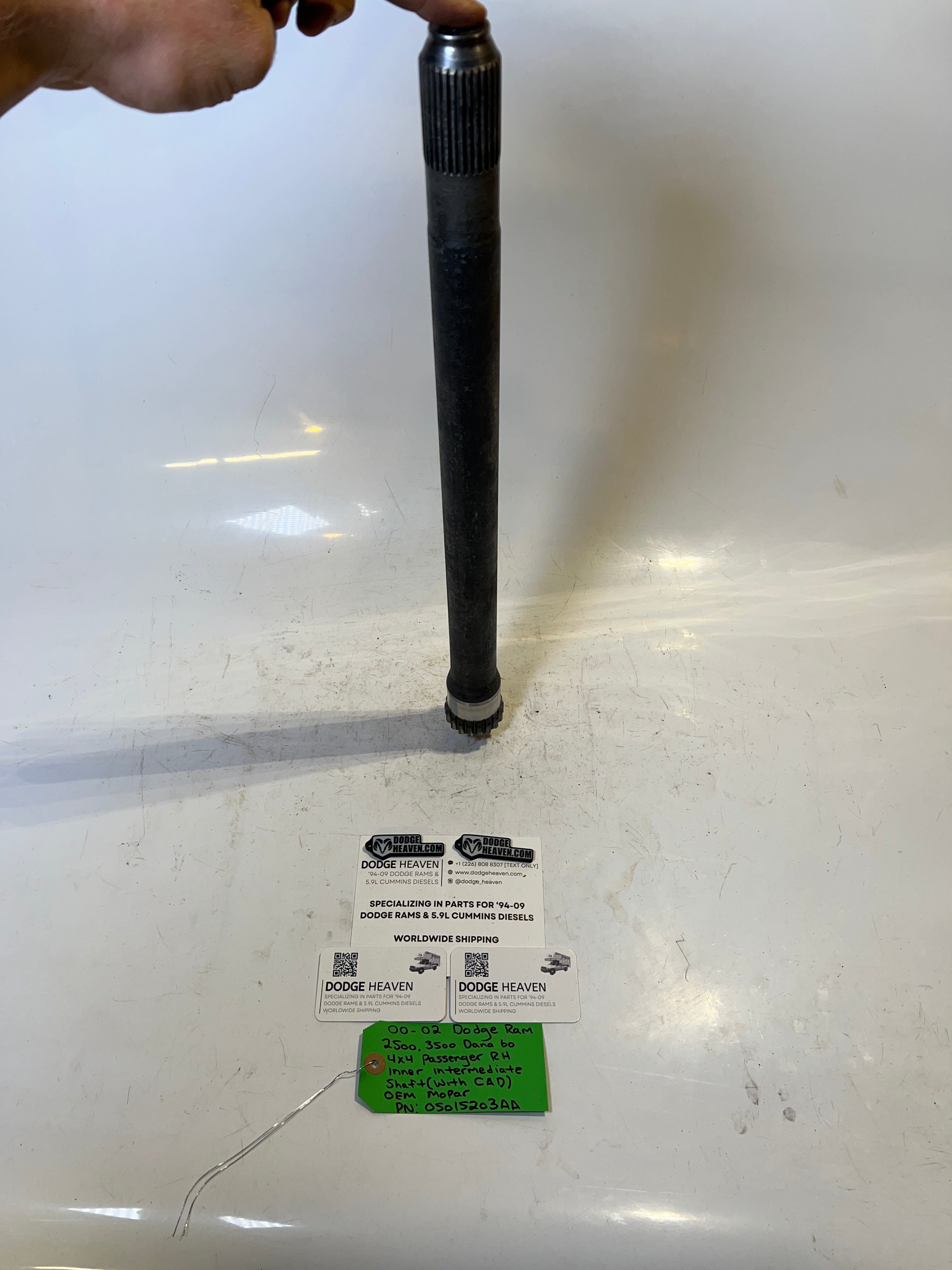 2000-2002 Dodge Ram 2500 3500 Dana 60 RH Intermediate Axle Shaft