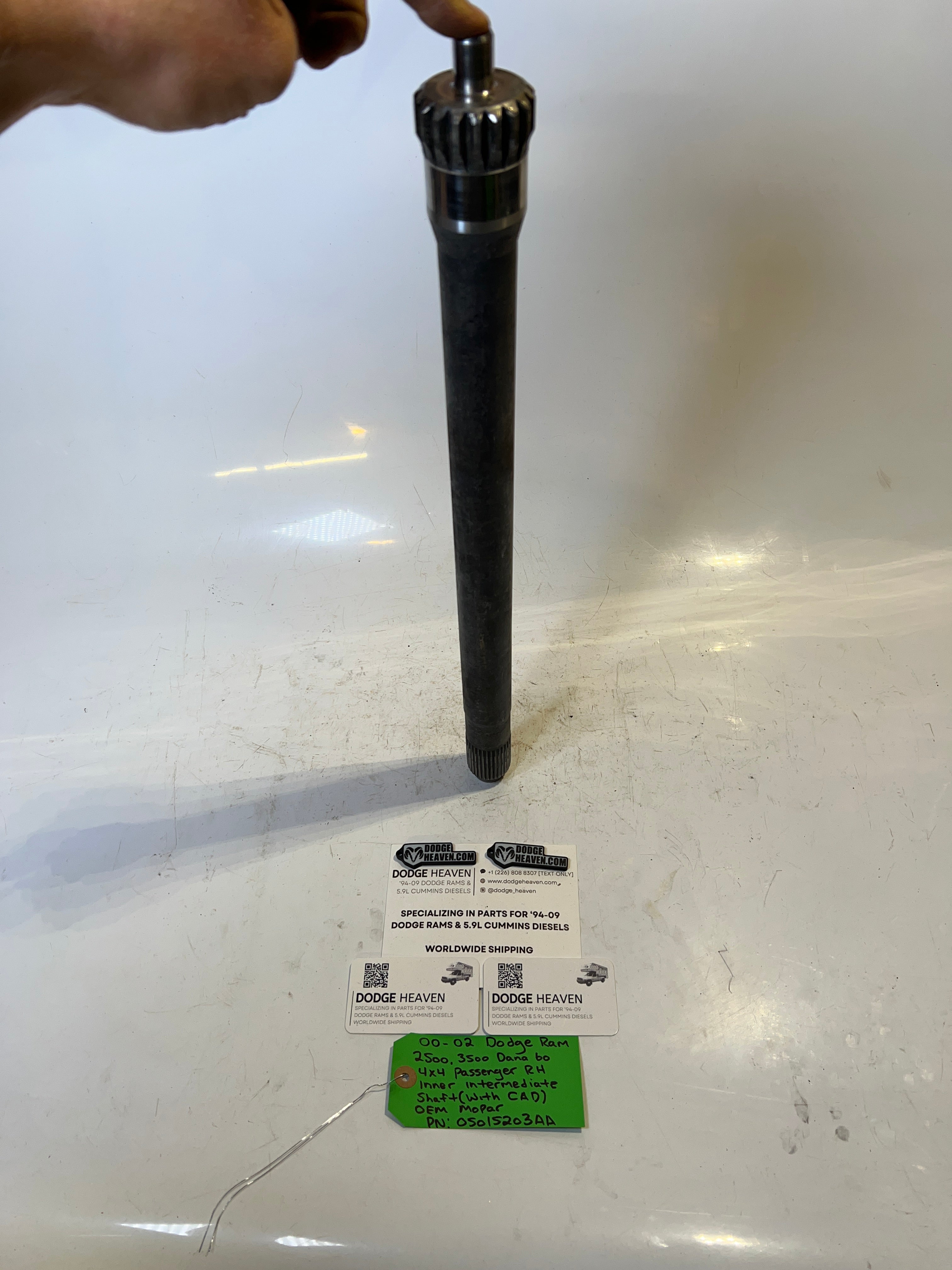 2000-2002 Dodge Ram 2500 3500 Dana 60 RH Intermediate Axle Shaft