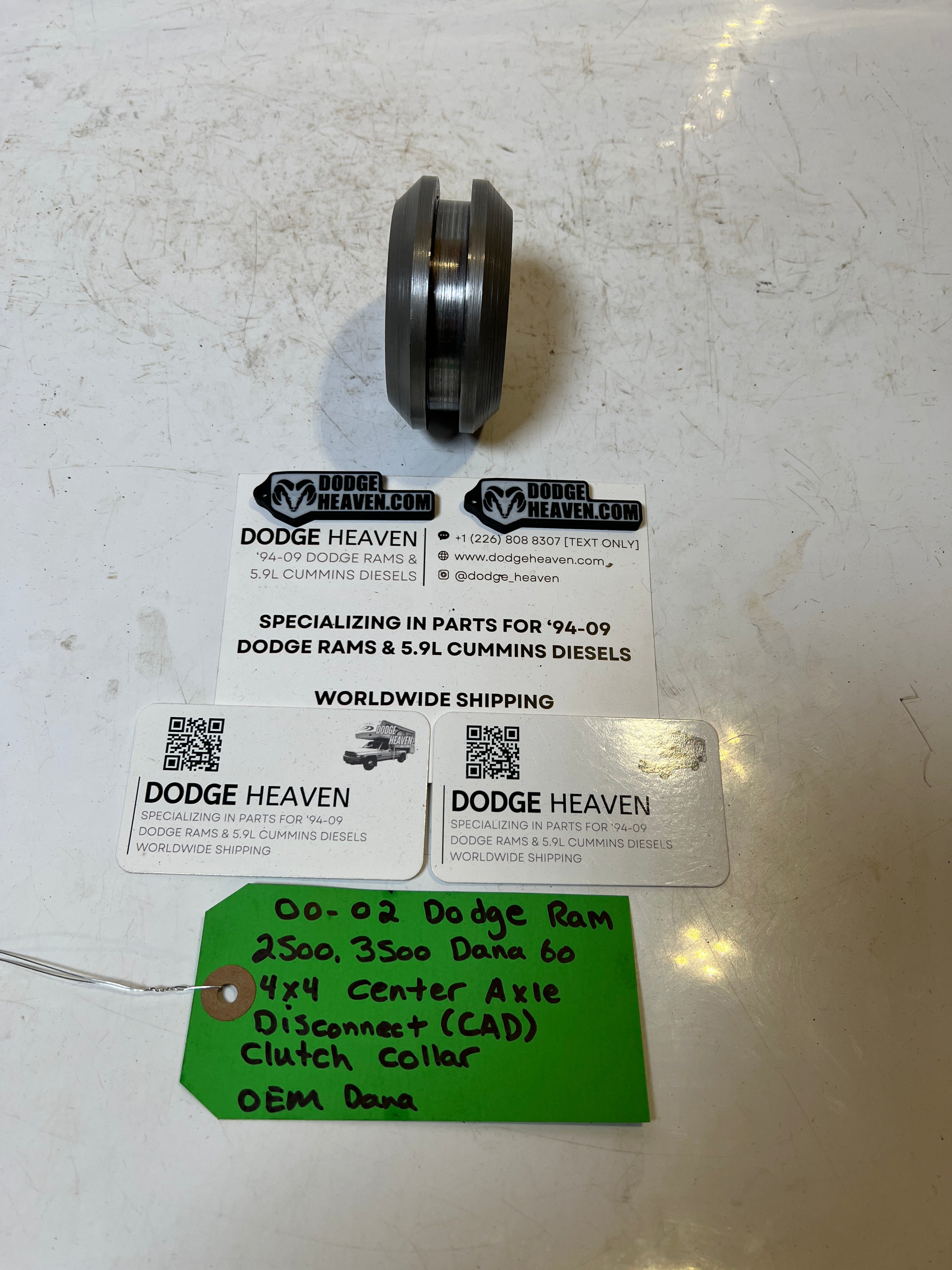 2000-2002 Dodge Ram Dana 60 Center Axle Disconnect (CAD) Clutch Collar