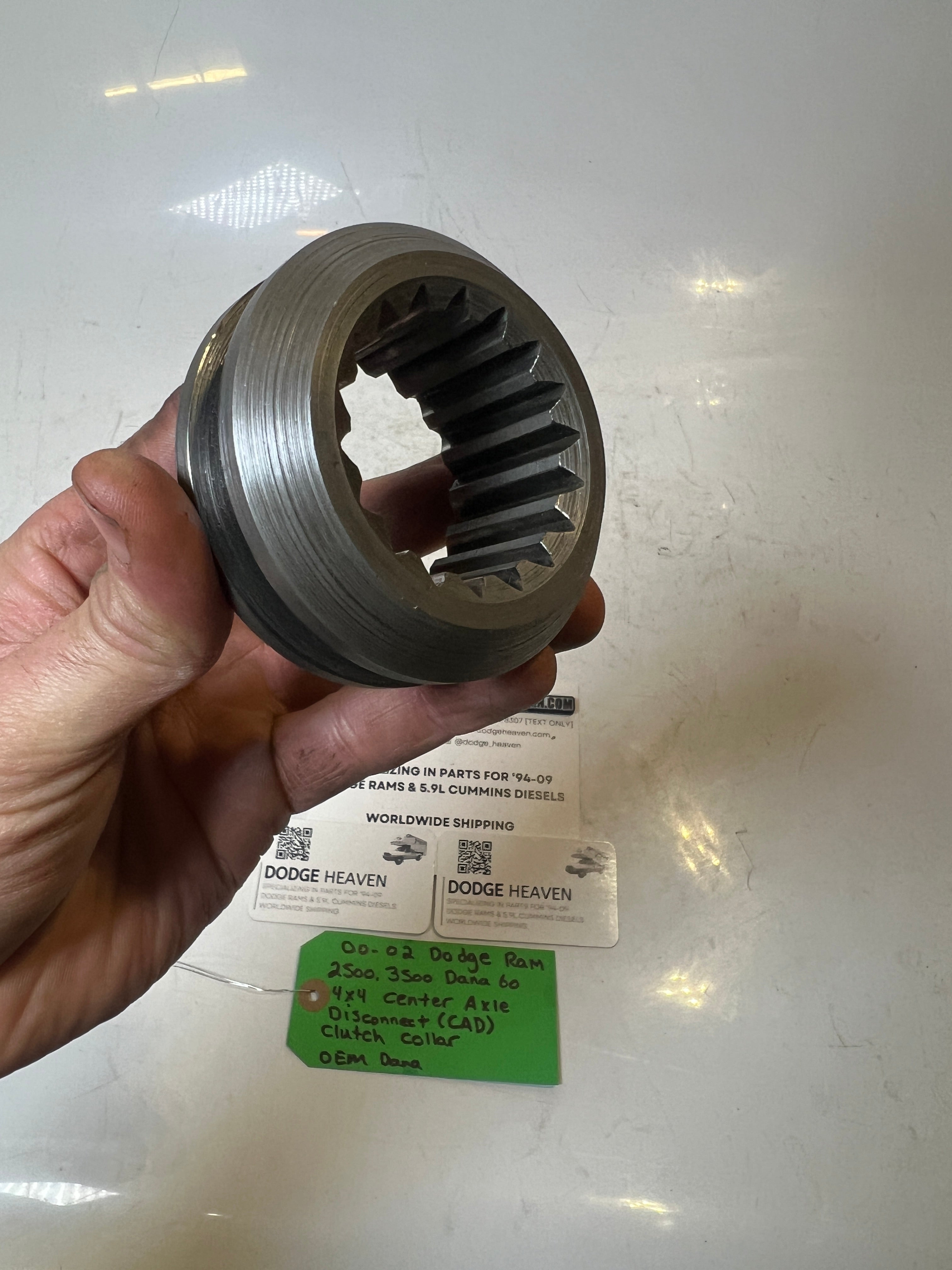 2000-2002 Dodge Ram Dana 60 Center Axle Disconnect (CAD) Clutch Collar