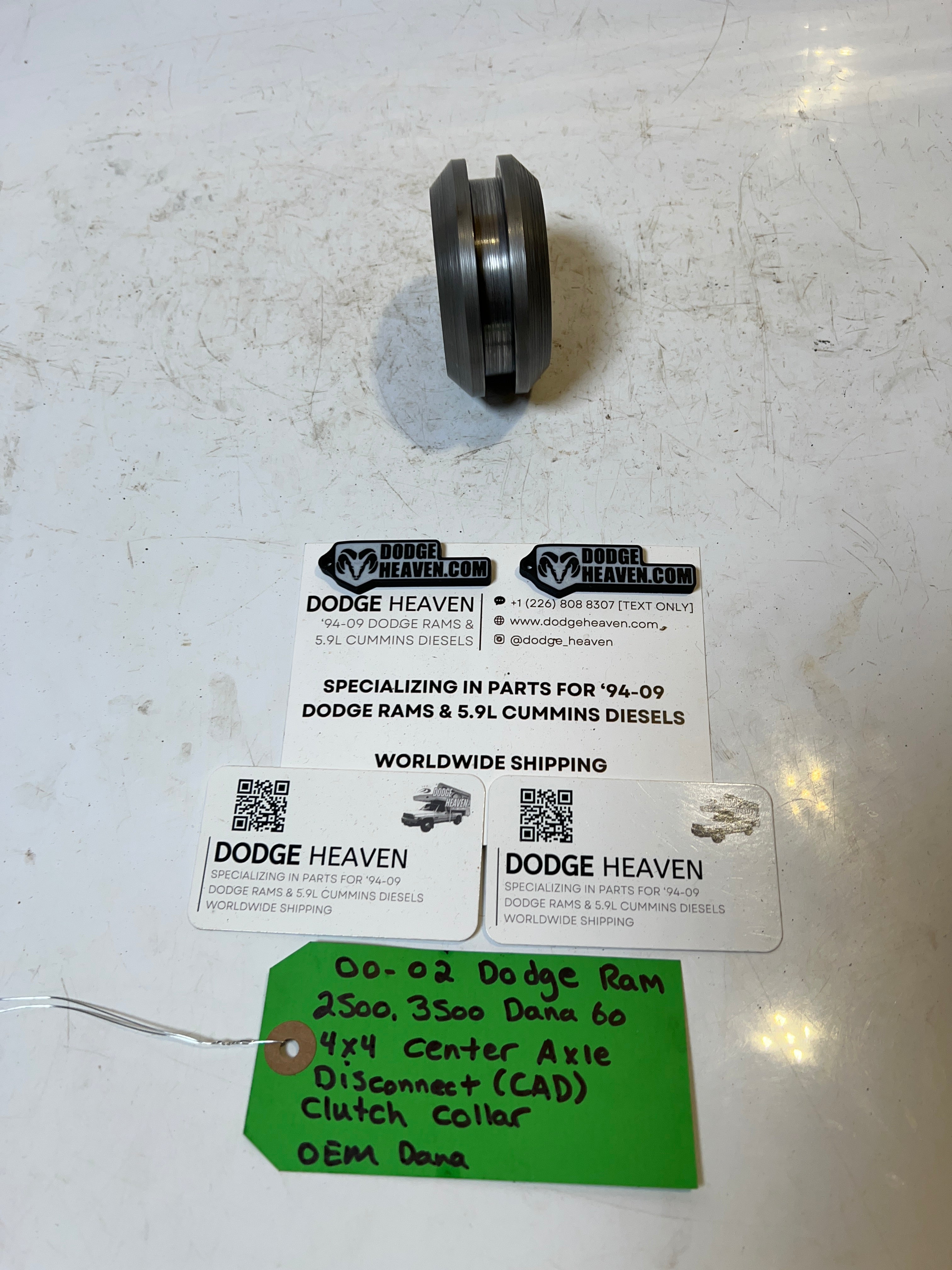 2000-2002 Dodge Ram Dana 60 Center Axle Disconnect (CAD) Clutch Collar