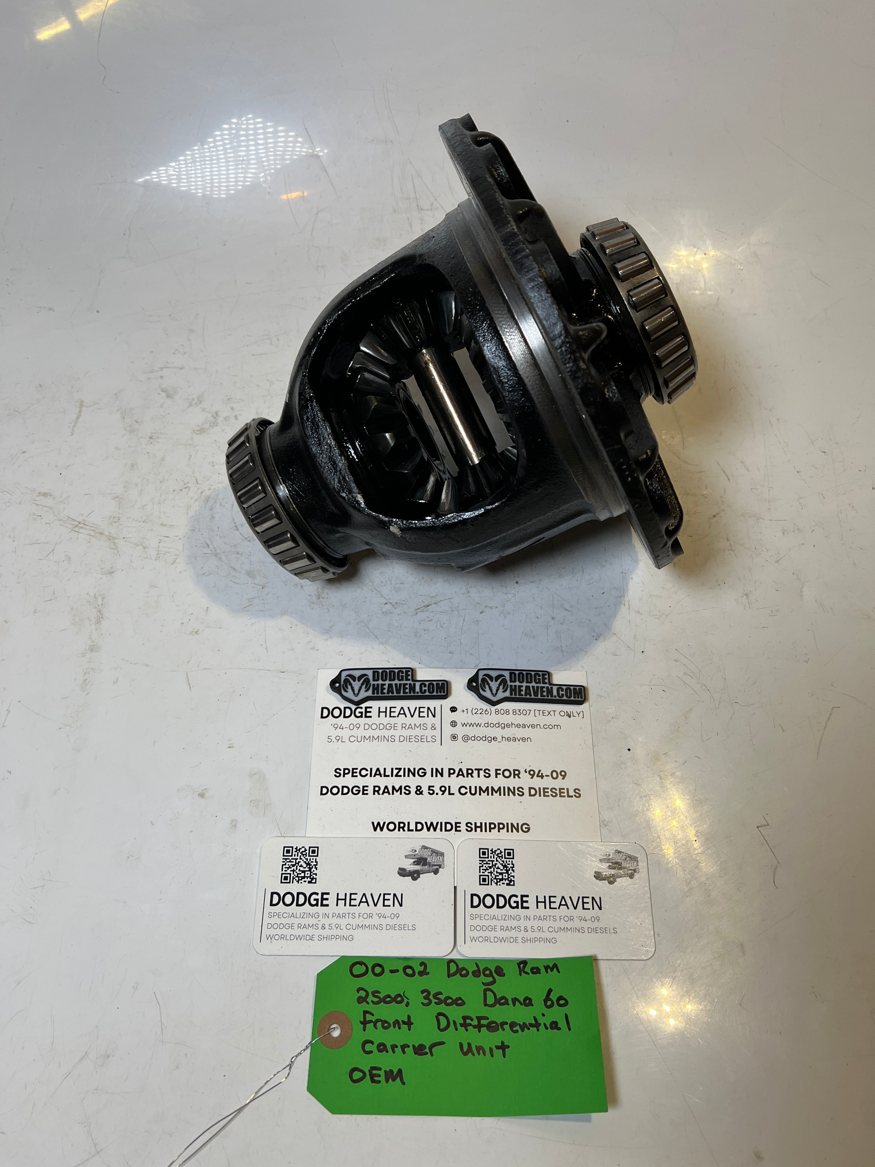2000-2002 Dodge Ram 2500 3500 Dana 60 Front Differential Carrier Unit