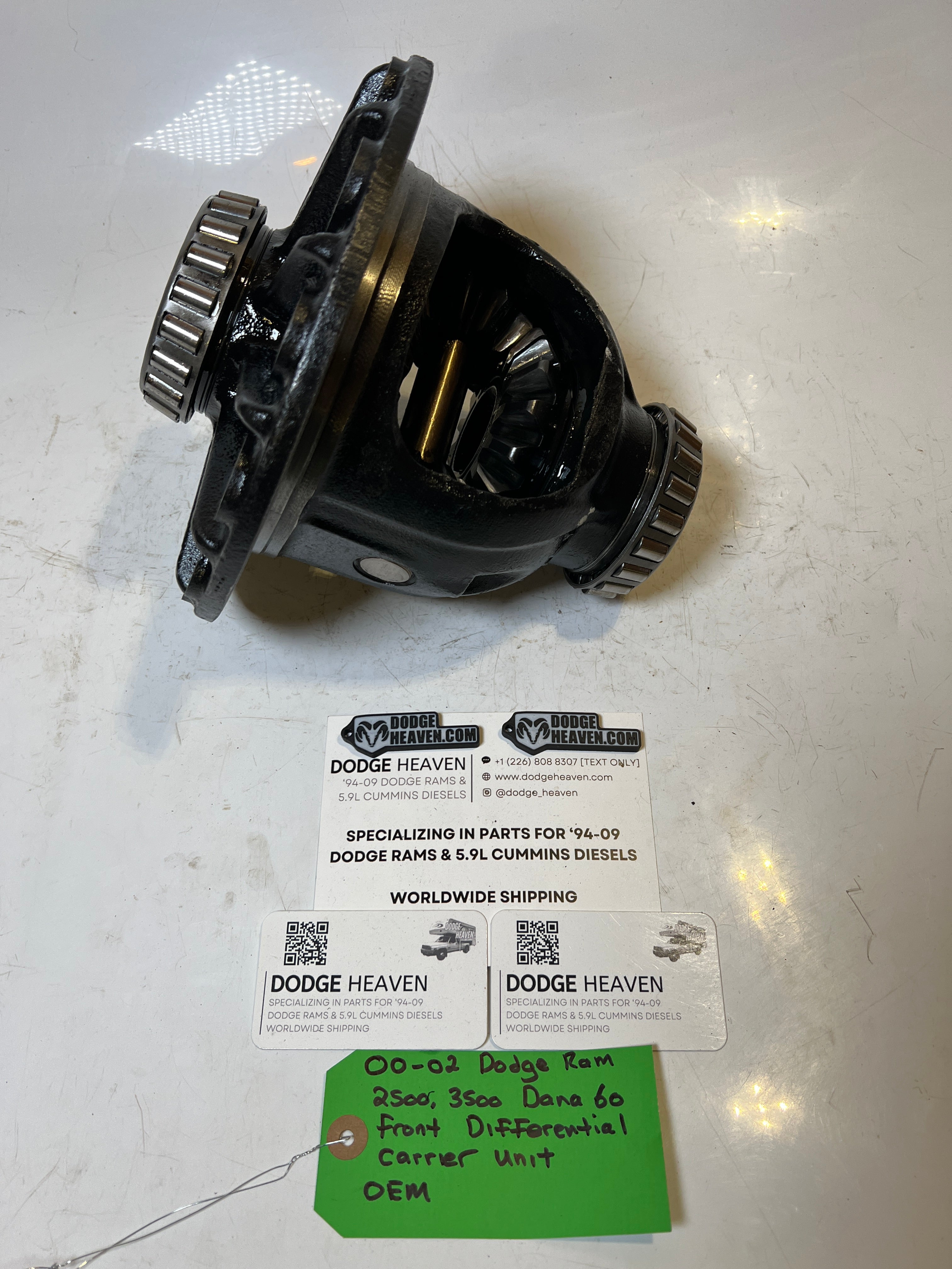 2000-2002 Dodge Ram 2500 3500 Dana 60 Front Differential Carrier Unit