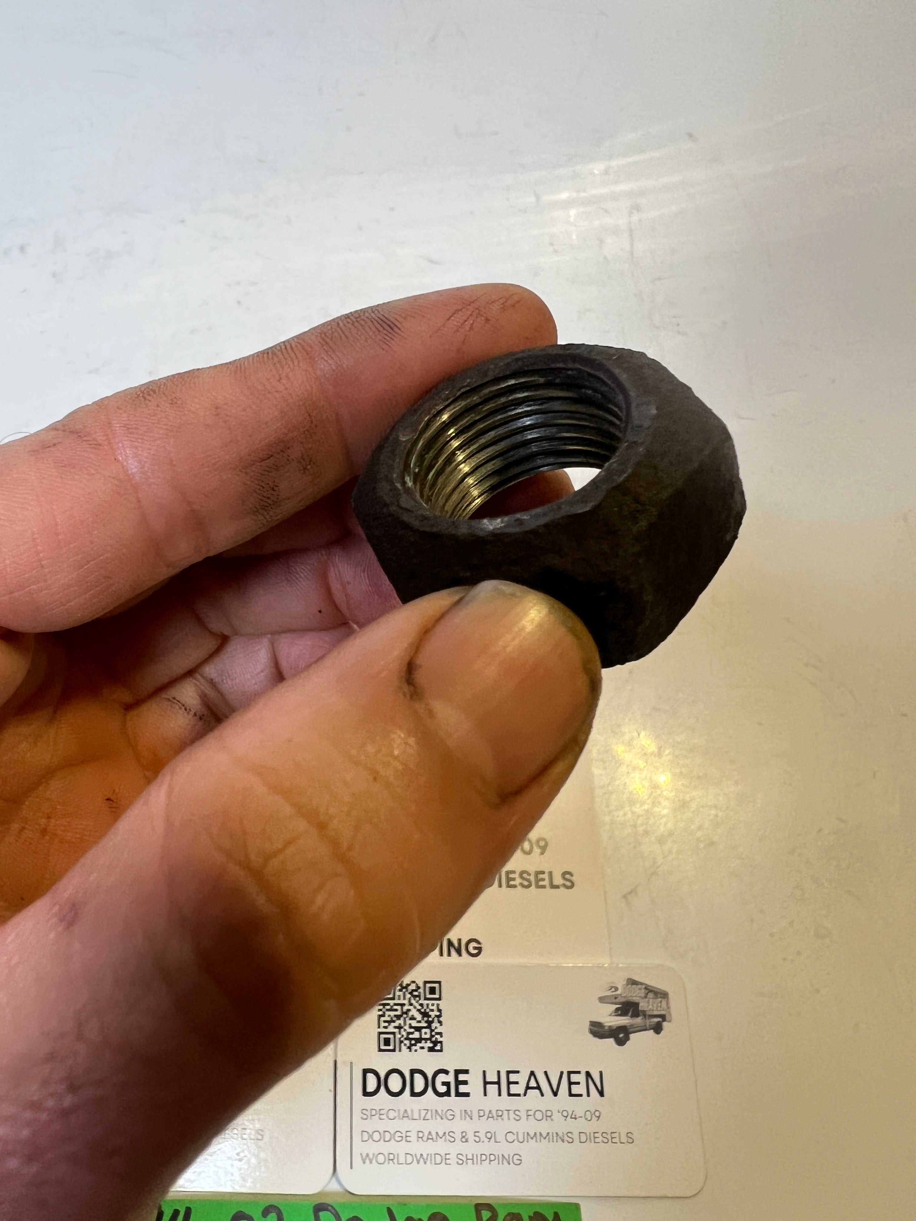 1994-2002 Dodge Ram 2500 3500 Dana 60 Front Pinion Yoke Nut & Washer