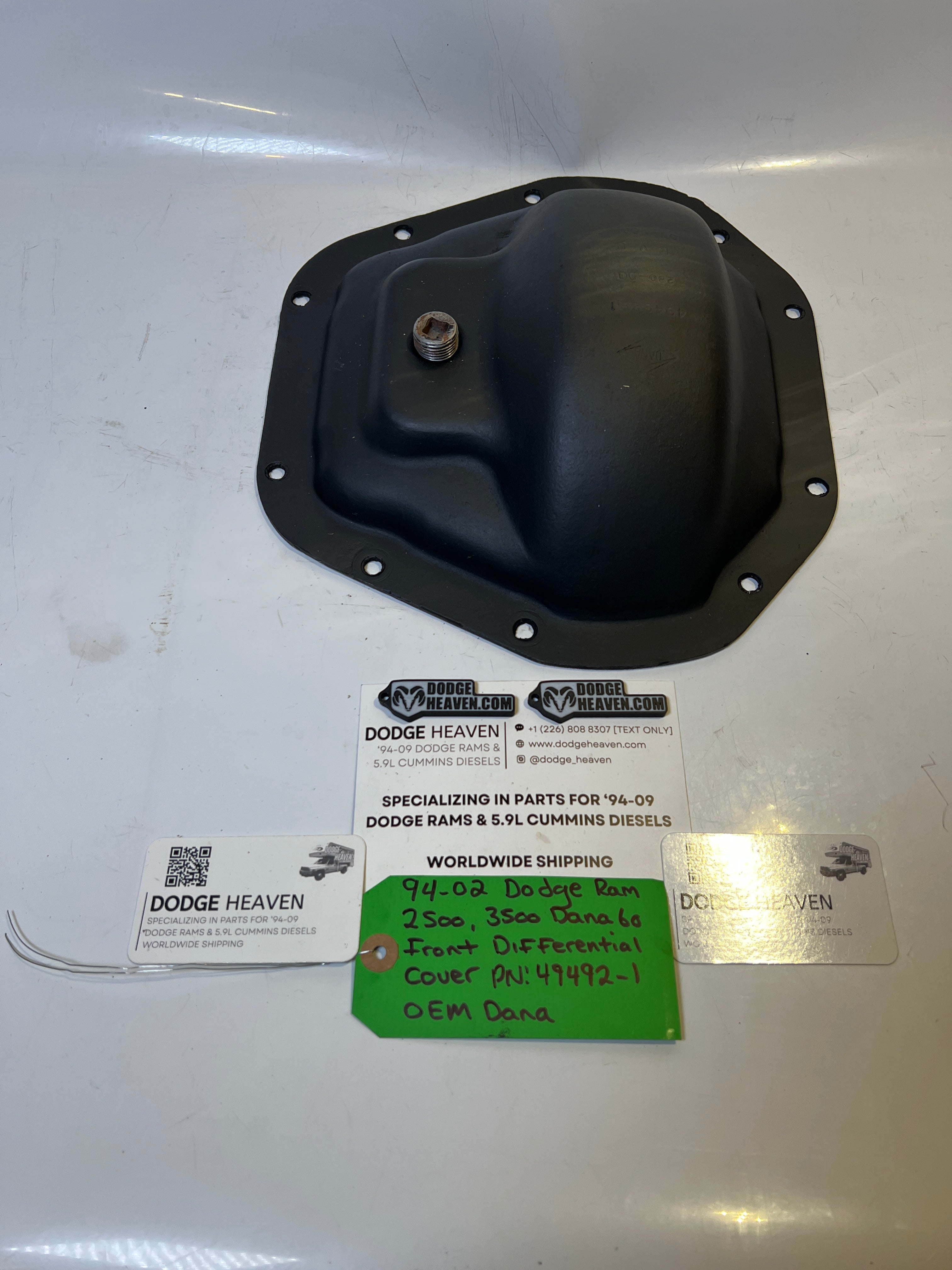 1994-2002 Dodge Ram 2500 3500 Dana 60 Front Differential Cover