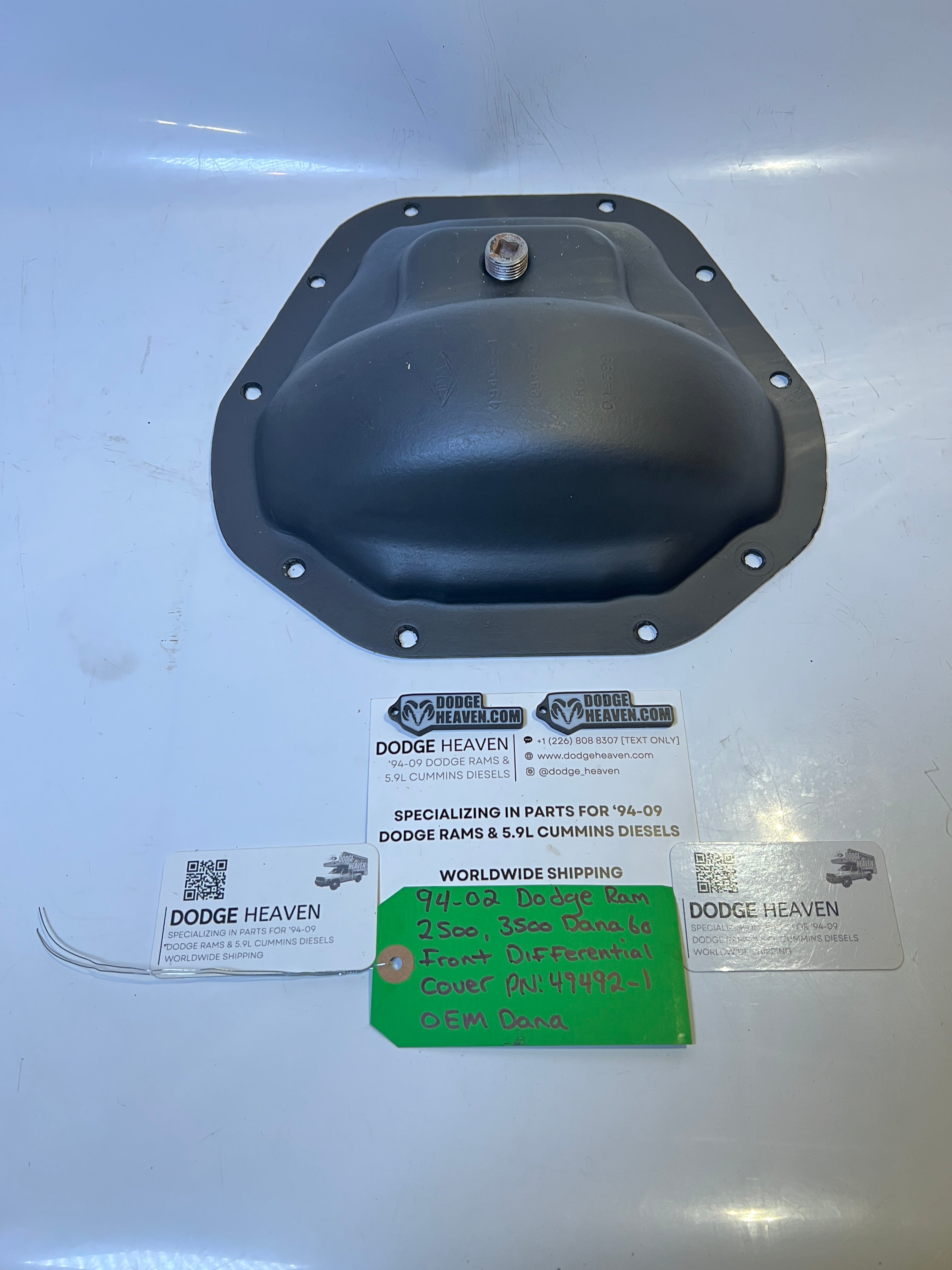 1994-2002 Dodge Ram 2500 3500 Dana 60 Front Differential Cover