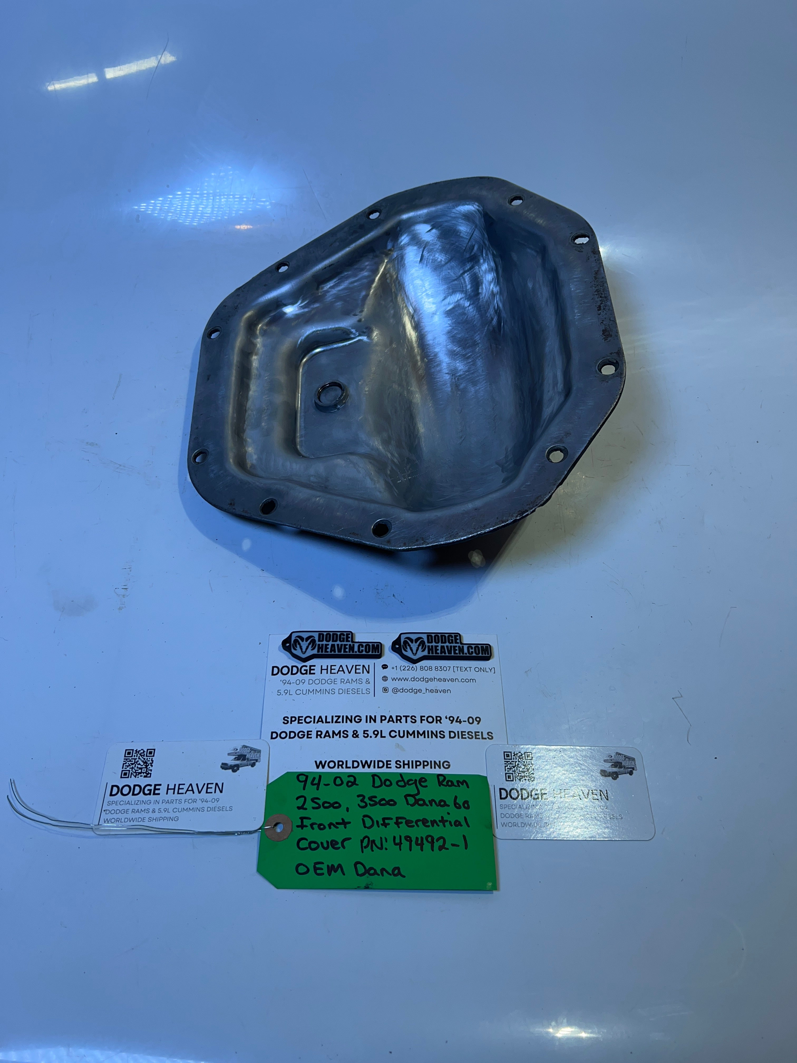 1994-2002 Dodge Ram 2500 3500 Dana 60 Front Differential Cover