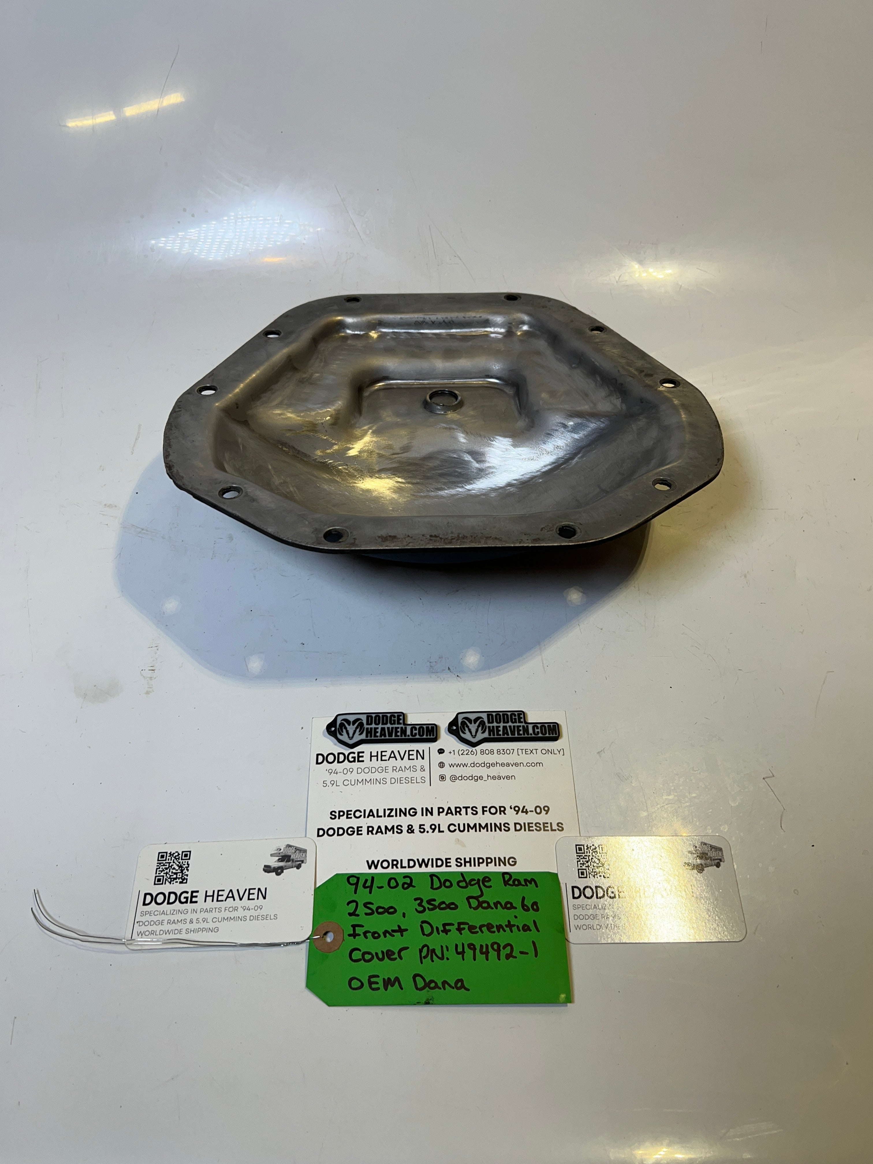1994-2002 Dodge Ram 2500 3500 Dana 60 Front Differential Cover