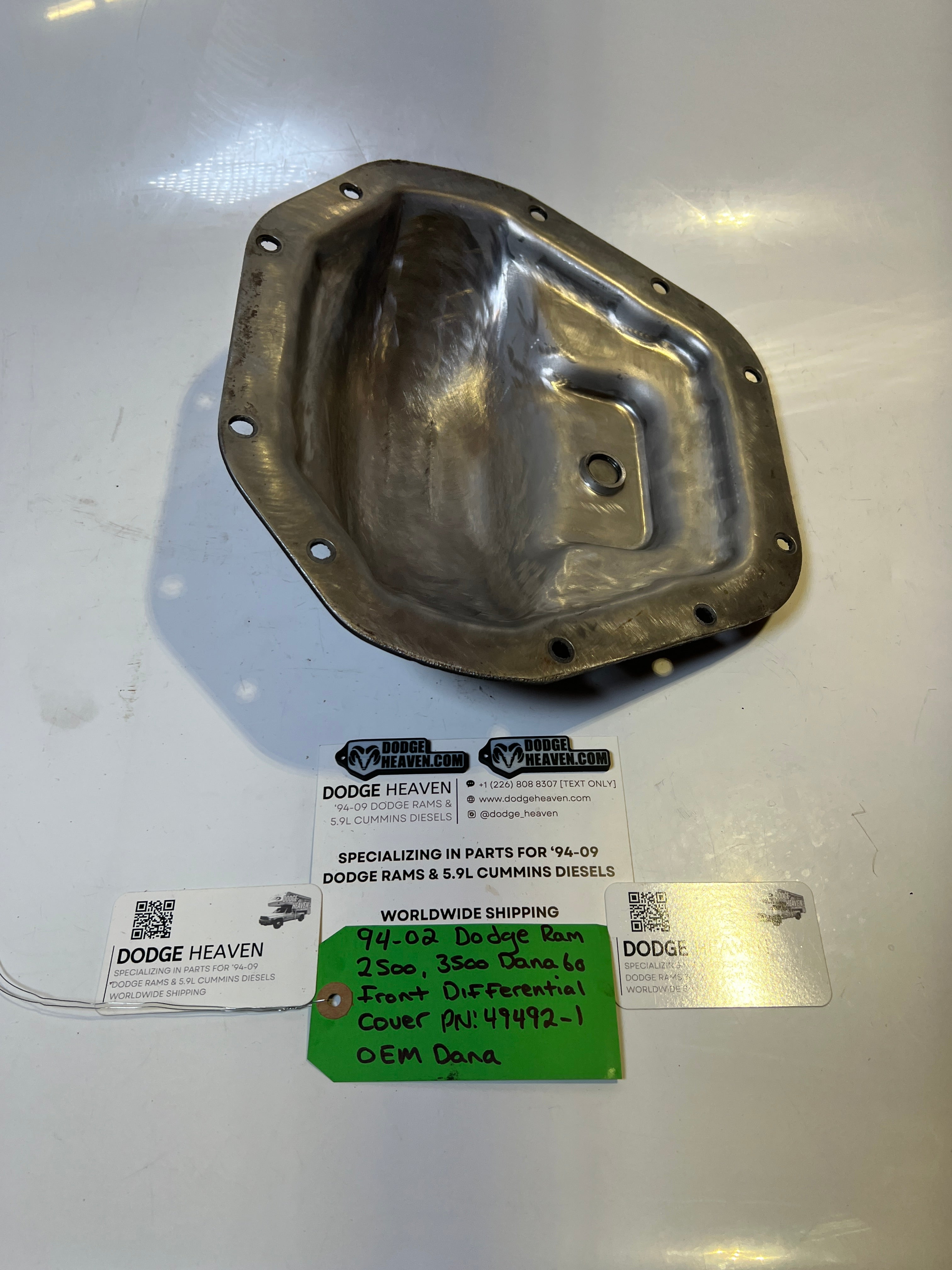 1994-2002 Dodge Ram 2500 3500 Dana 60 Front Differential Cover