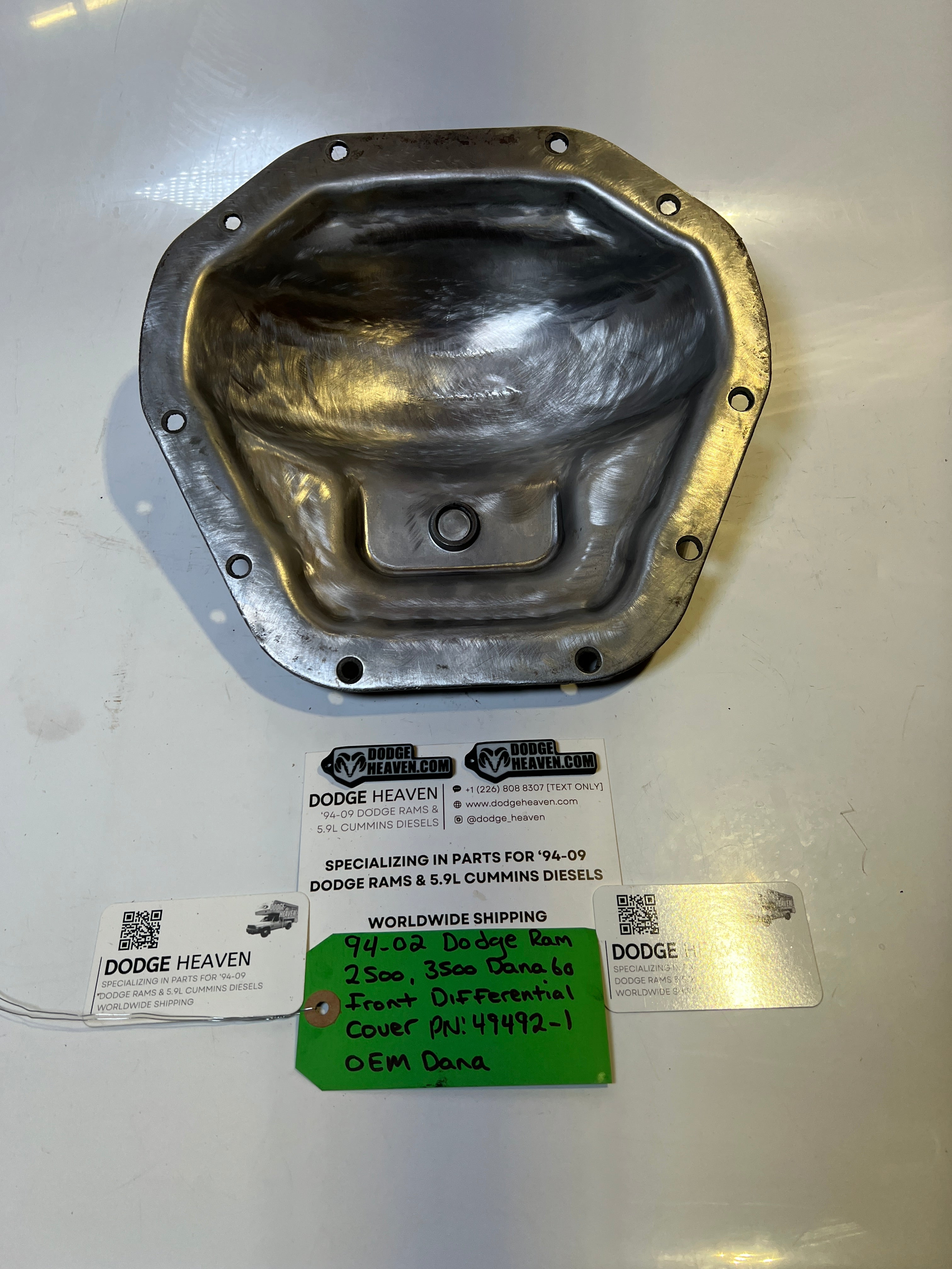 1994-2002 Dodge Ram 2500 3500 Dana 60 Front Differential Cover