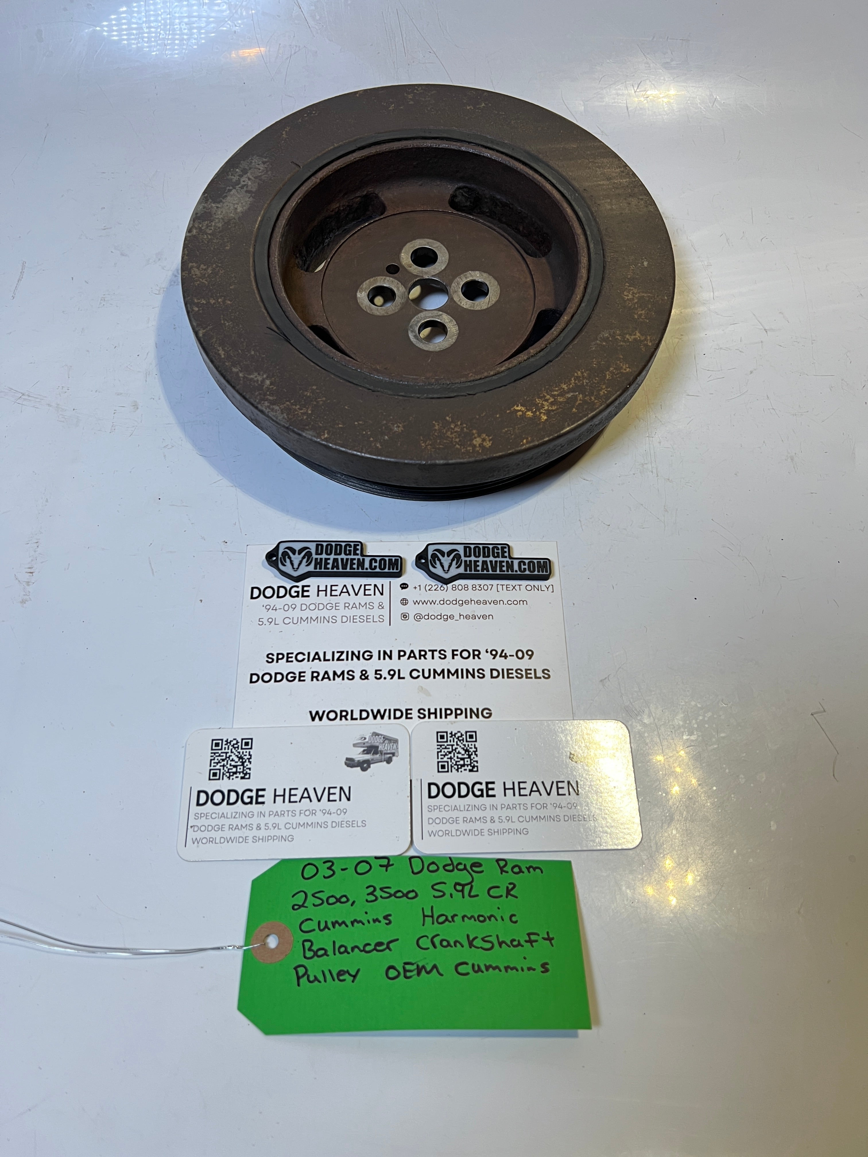 2003-2007 Dodge Ram 5.9L CR Cummins Harmonic Balancer Crank Shaft Pulley