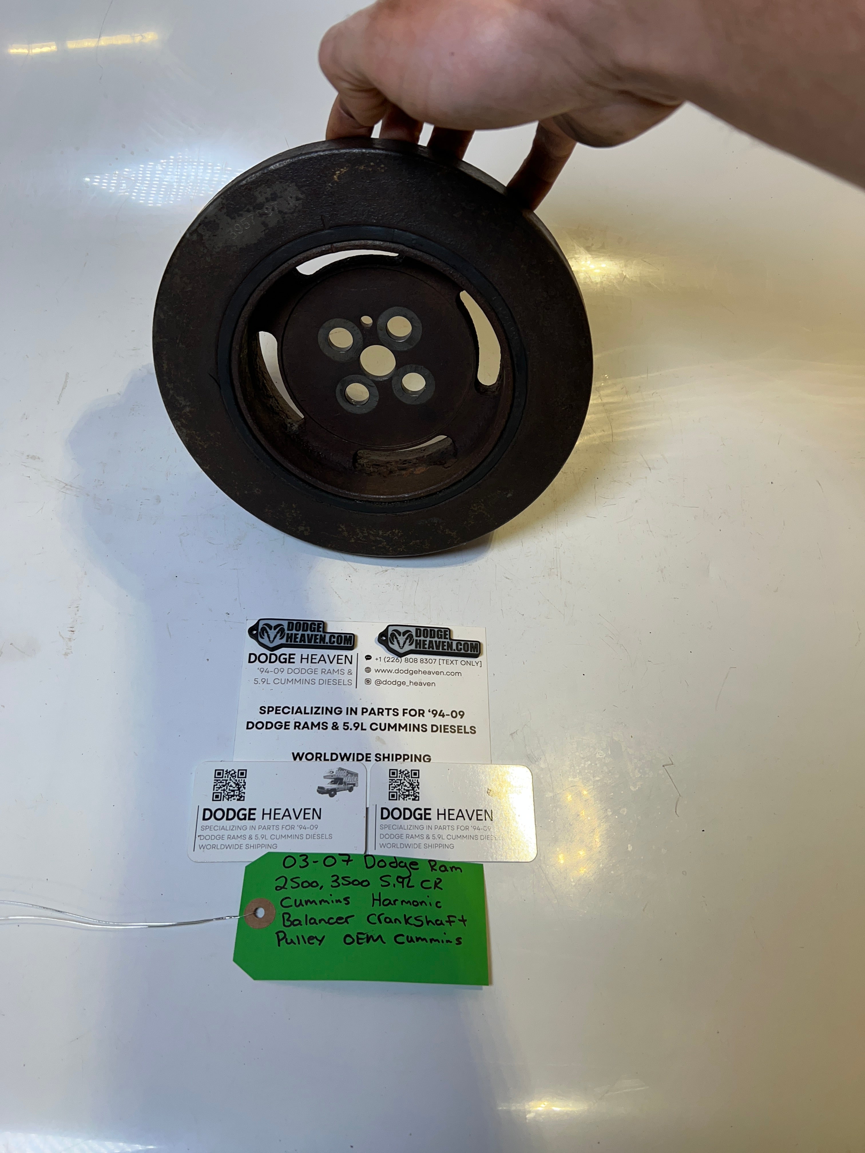 2003-2007 Dodge Ram 5.9L CR Cummins Harmonic Balancer Crank Shaft Pulley