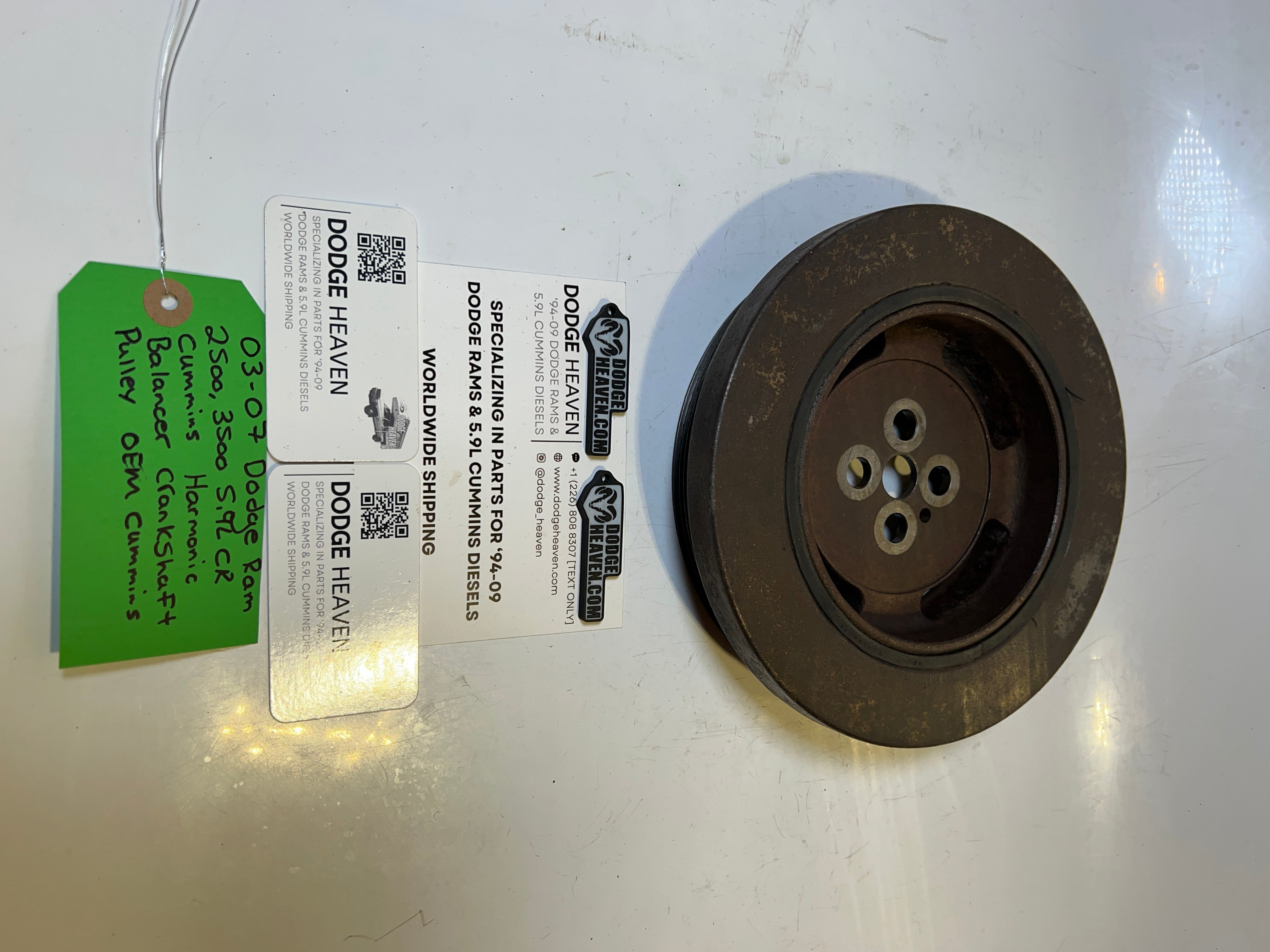 2003-2007 Dodge Ram 5.9L CR Cummins Harmonic Balancer Crank Shaft Pulley