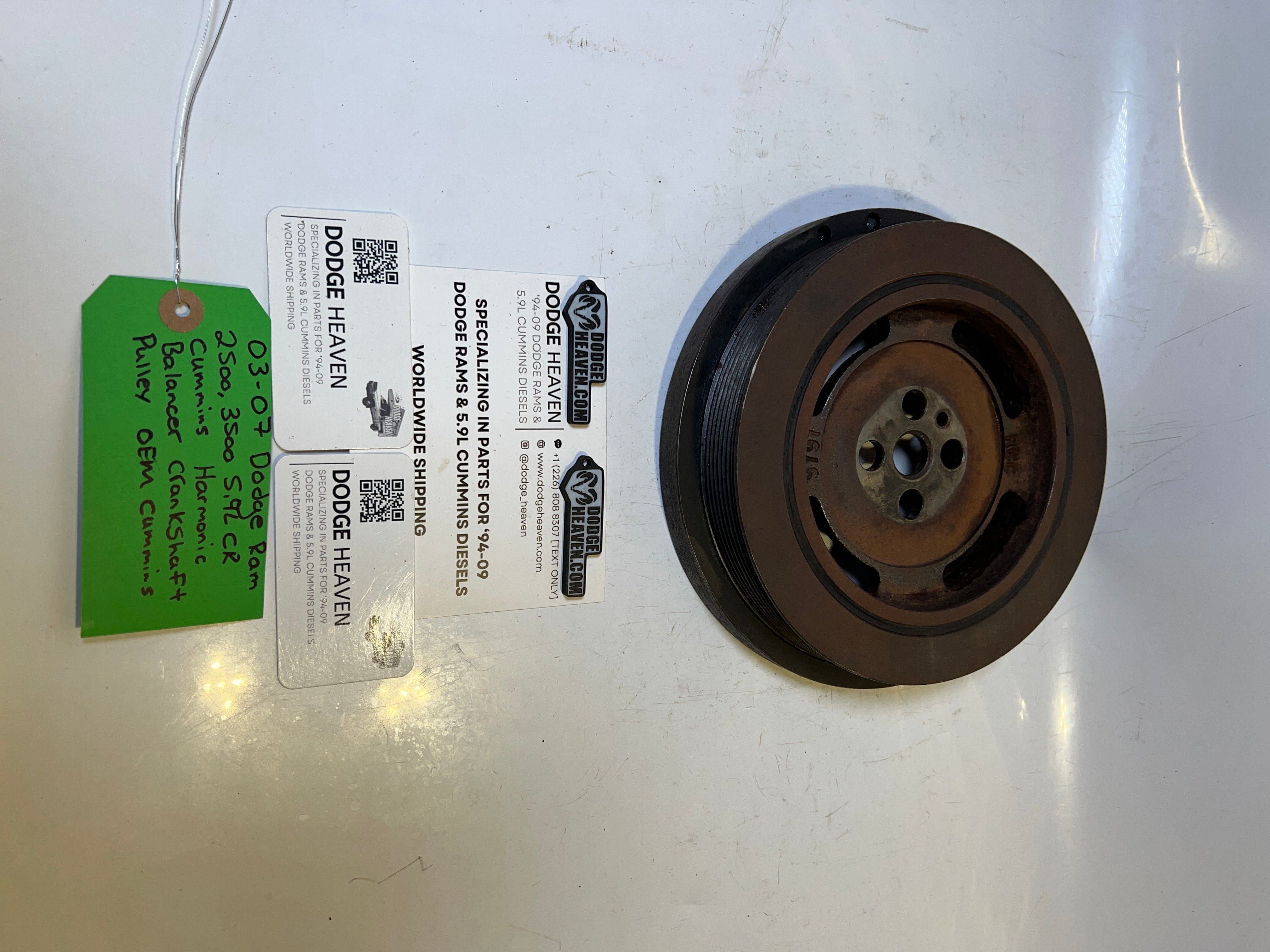 2003-2007 Dodge Ram 5.9L CR Cummins Harmonic Balancer Crank Shaft Pulley